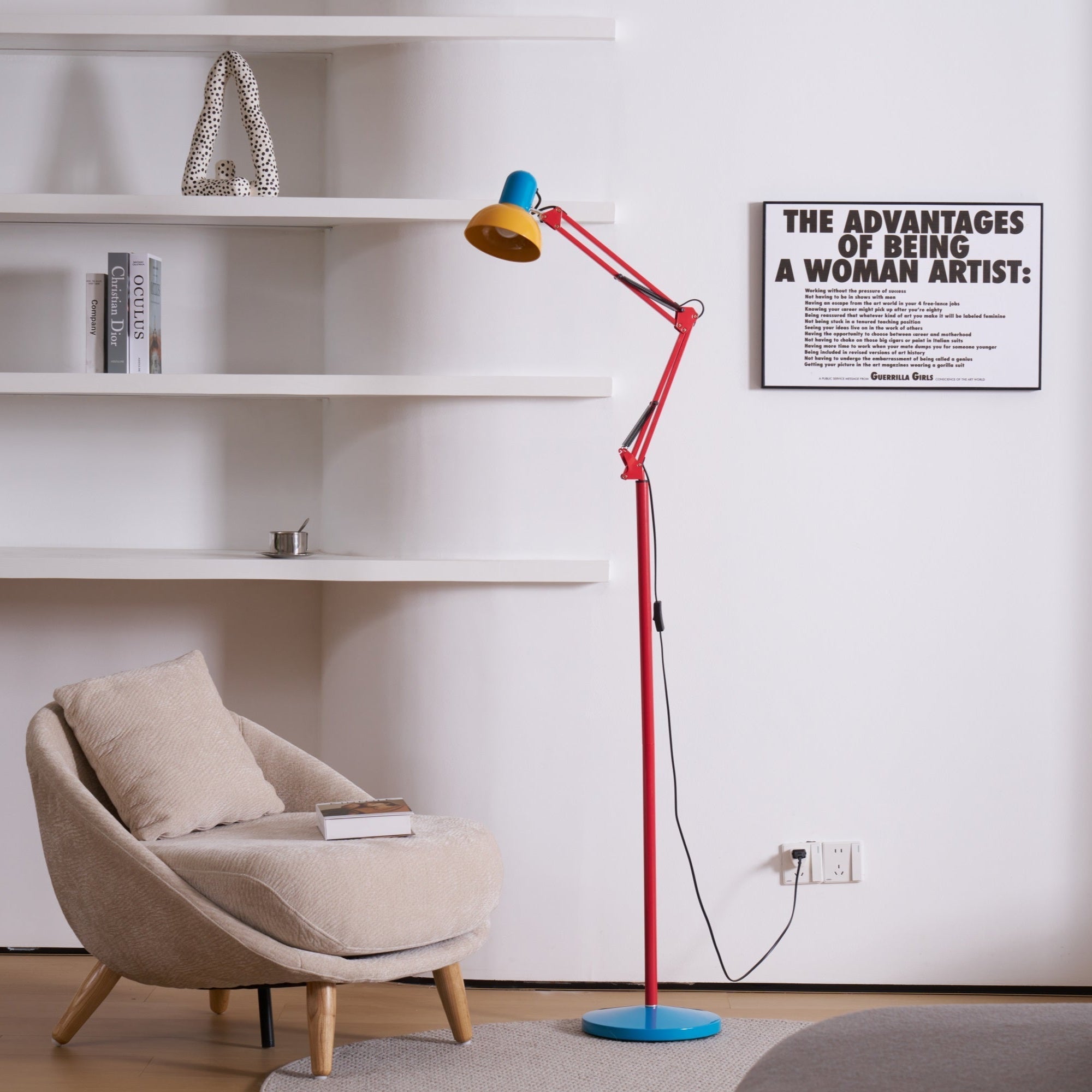 Idoren Playful Floor Lamp-Neutral Decor