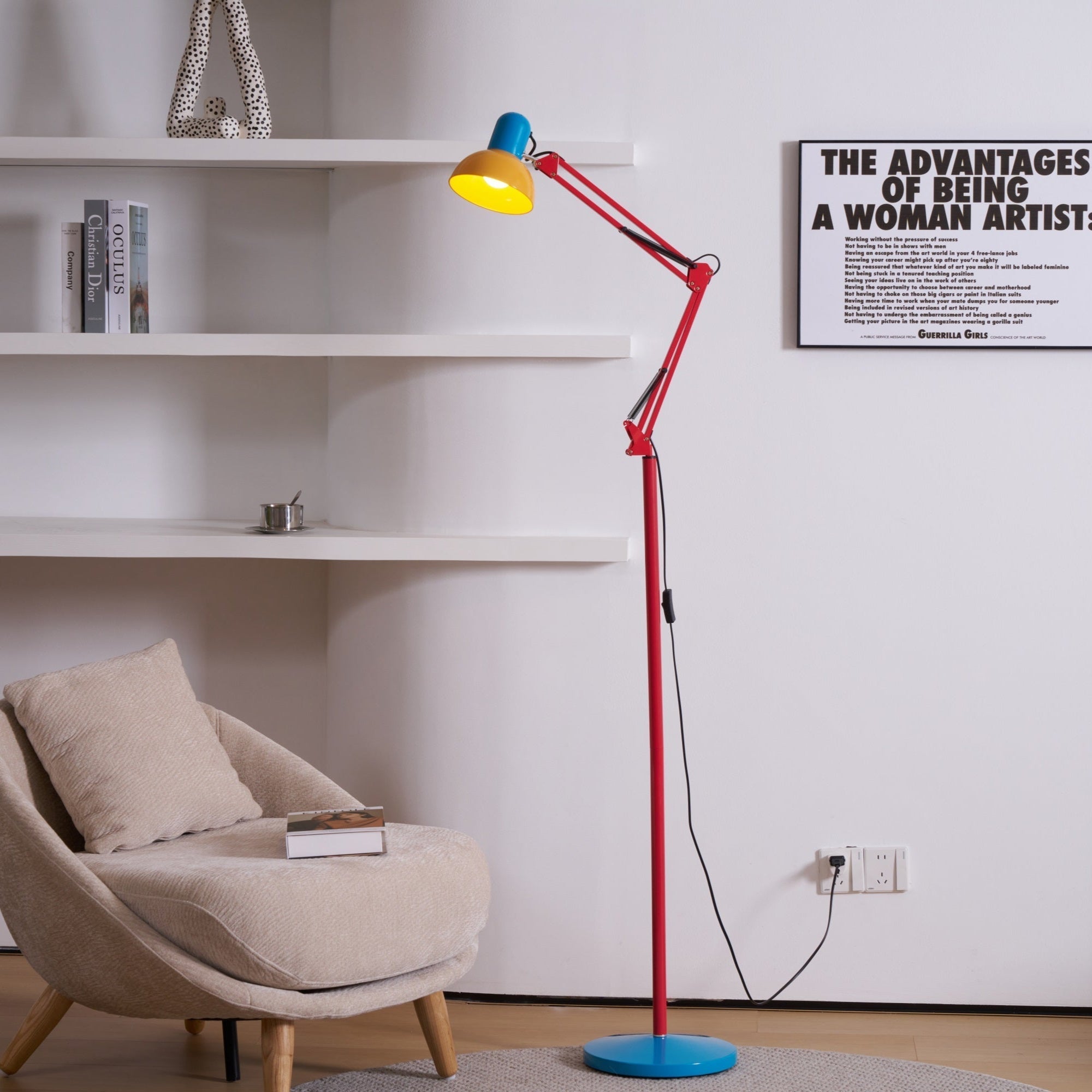 Idoren Playful Floor Lamp-Neutral Decor