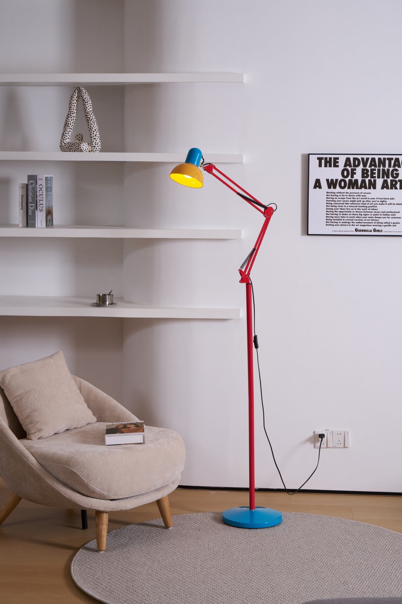 Idoren Playful Floor Lamp-Neutral Decor