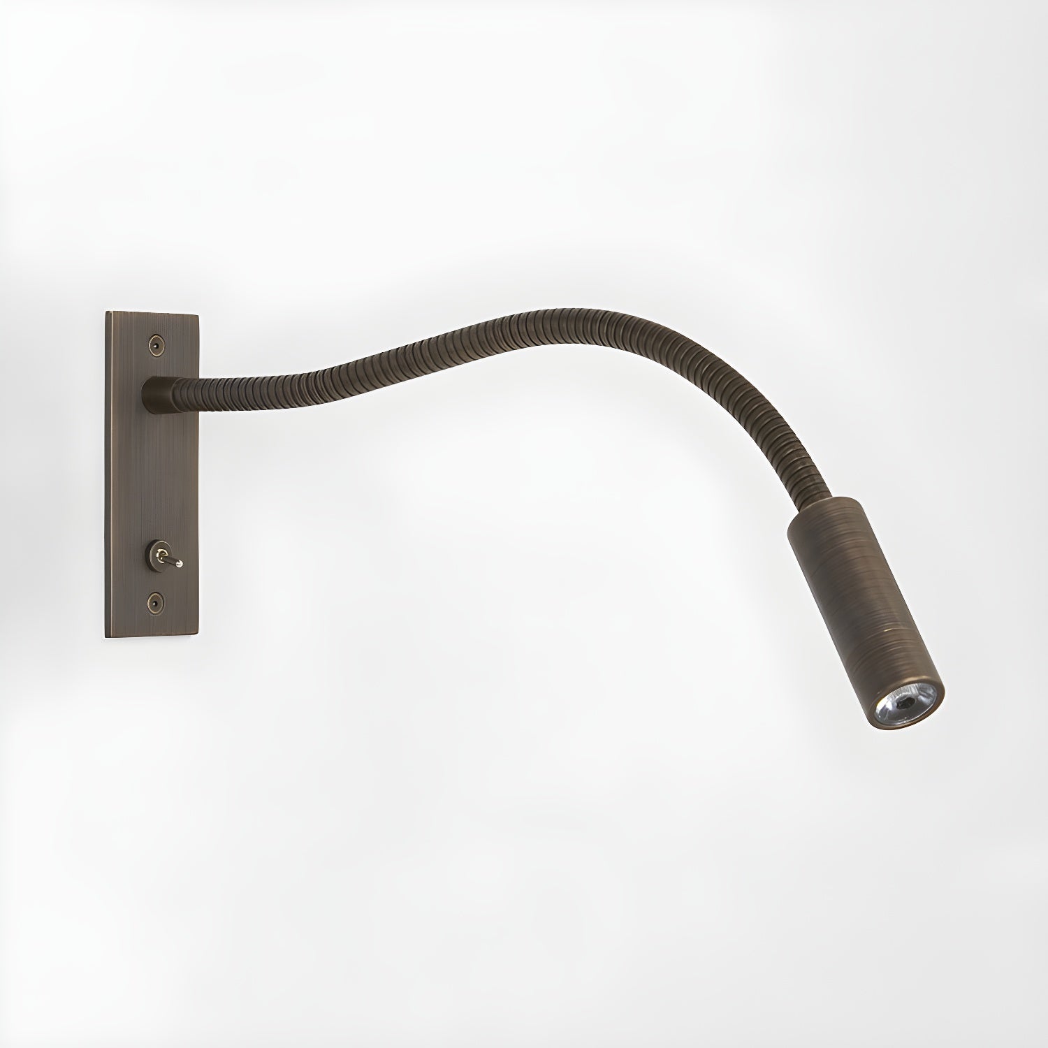 Flame Flexible Gooseneck Wall Lamp-Neutral Decor
