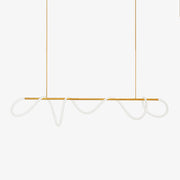 Vocor Chandelier Flexible Silicone Curve Modern Elegant-Neutral Decor