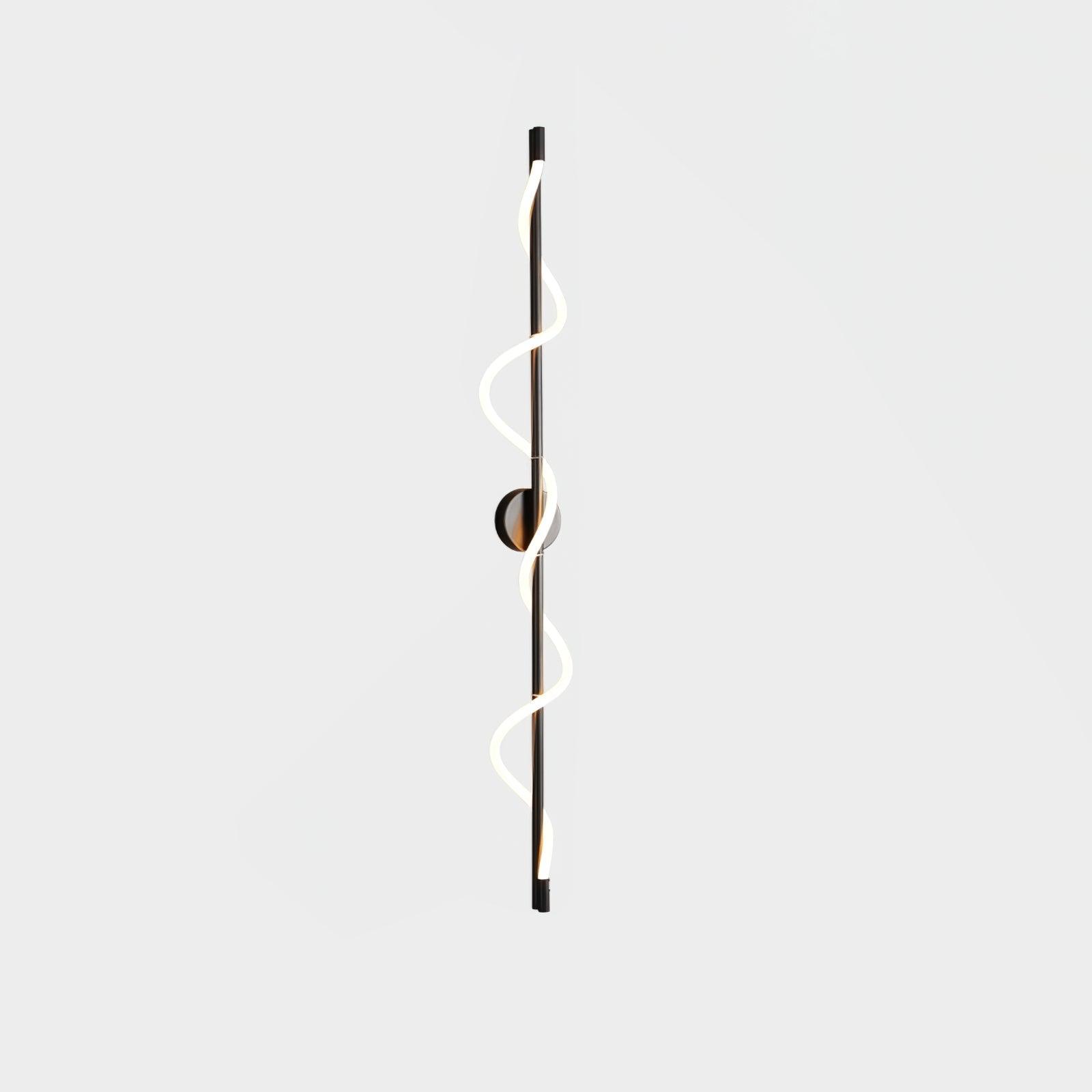 Nivelo Sculptural Brass Silicone Wall Lamp-Neutral Decor