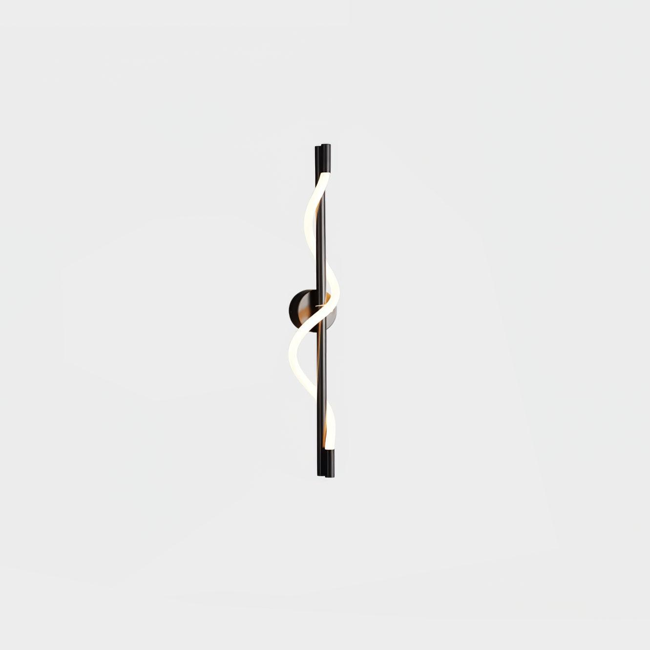Nivelo Sculptural Brass Silicone Wall Lamp-Neutral Decor