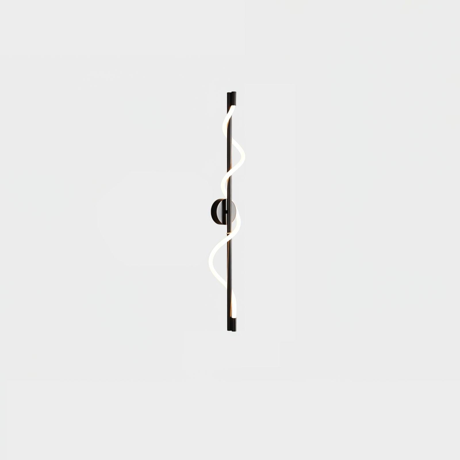 Nivelo Sculptural Brass Silicone Wall Lamp-Neutral Decor