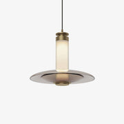 Borian Glass Futuristic Pendant Lamp-Neutral Decor