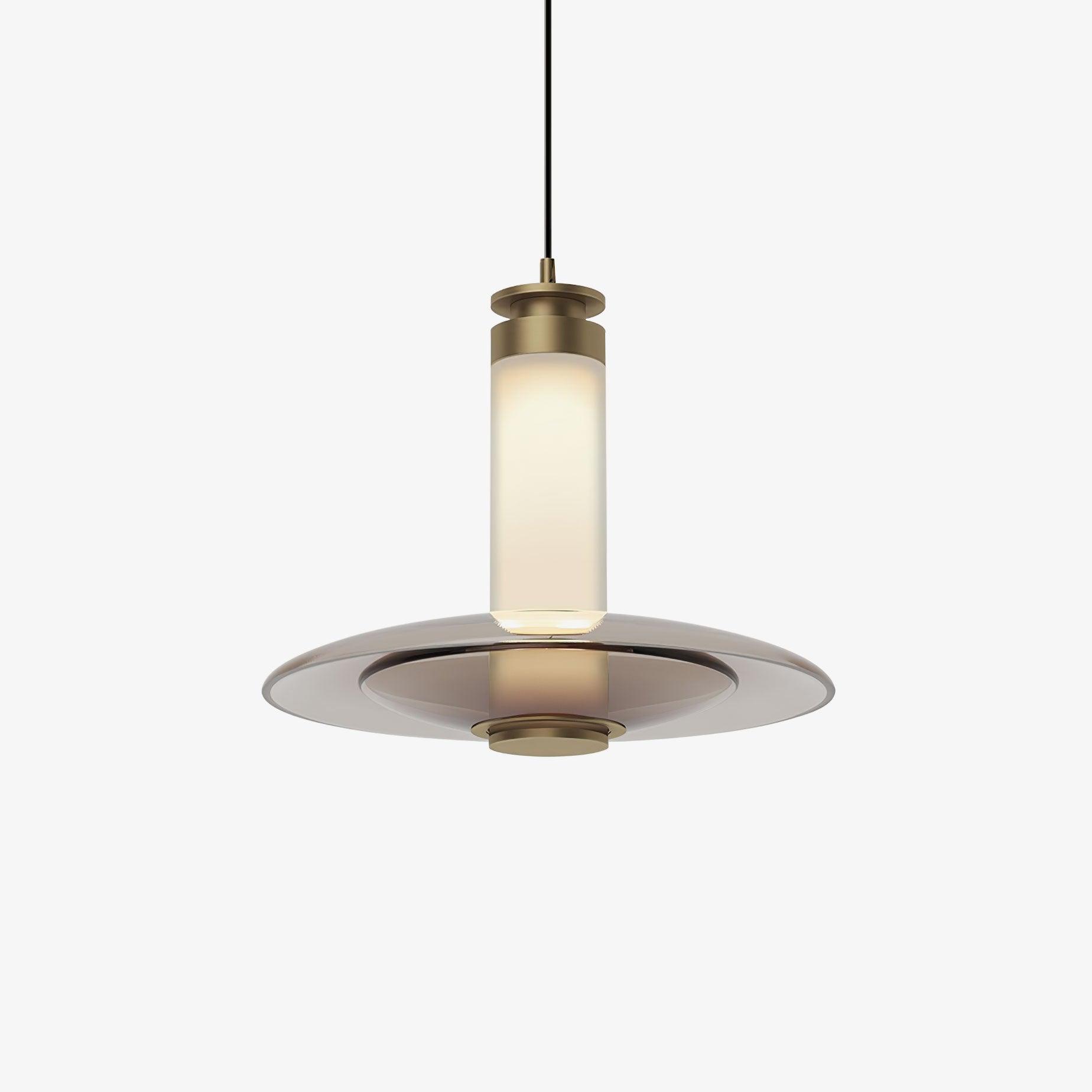 Borian Glass Futuristic Pendant Lamp-Neutral Decor
