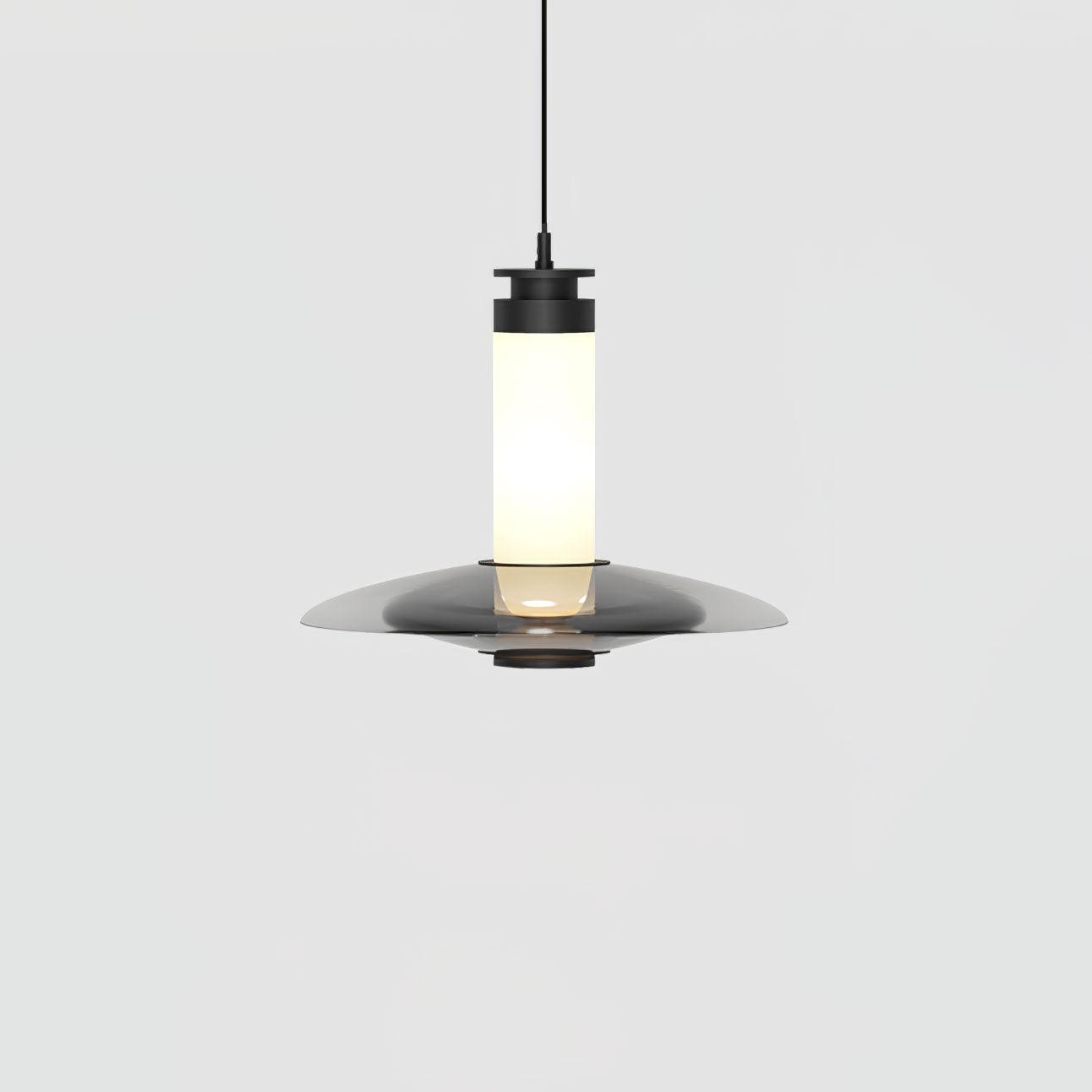 Borian Glass Futuristic Pendant Lamp-Neutral Decor