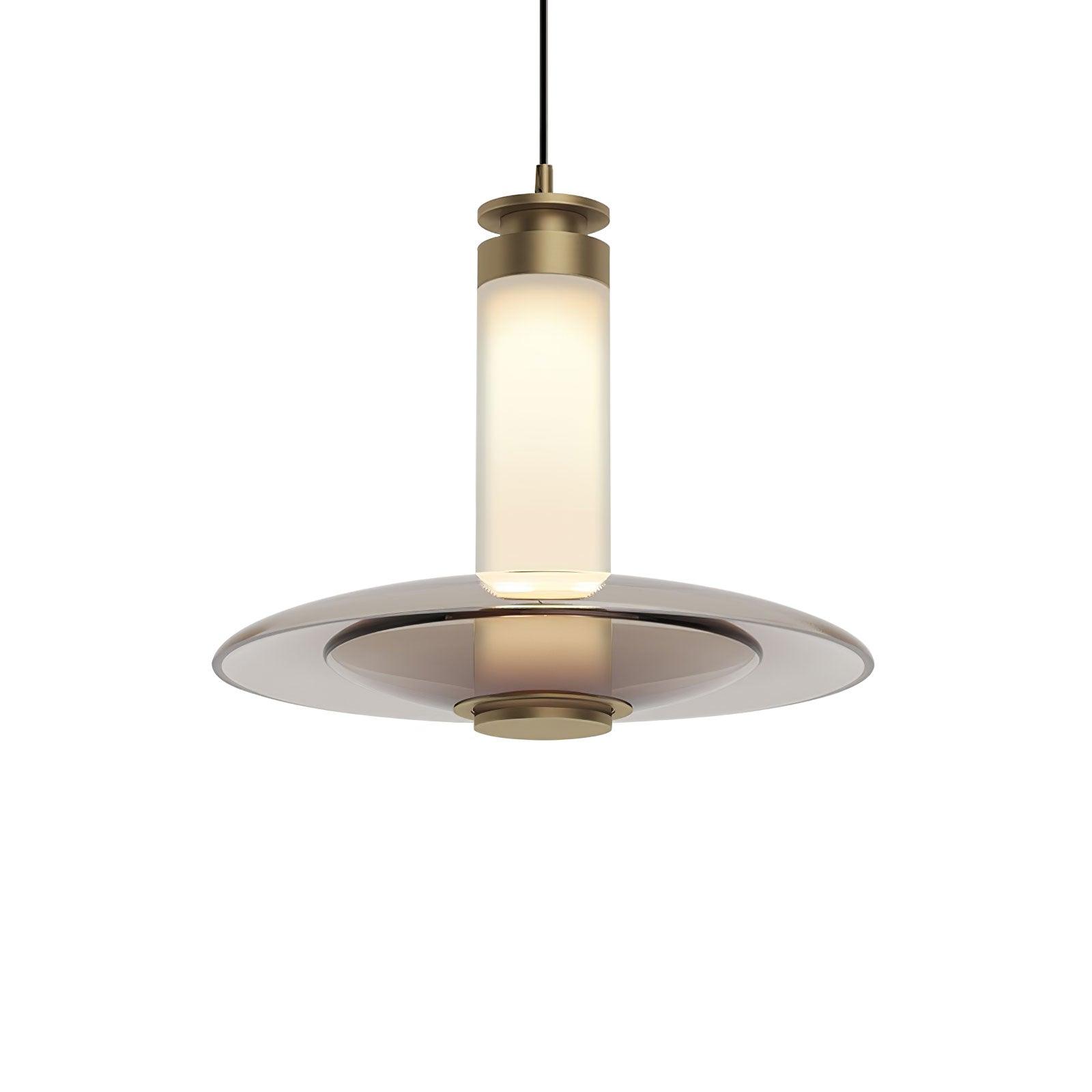 Borian Glass Futuristic Pendant Lamp-Neutral Decor