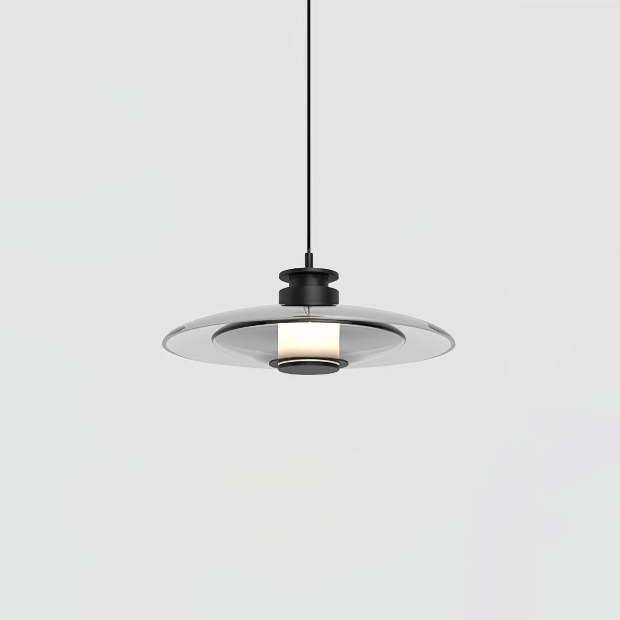Borian Glass Futuristic Pendant Lamp-Neutral Decor