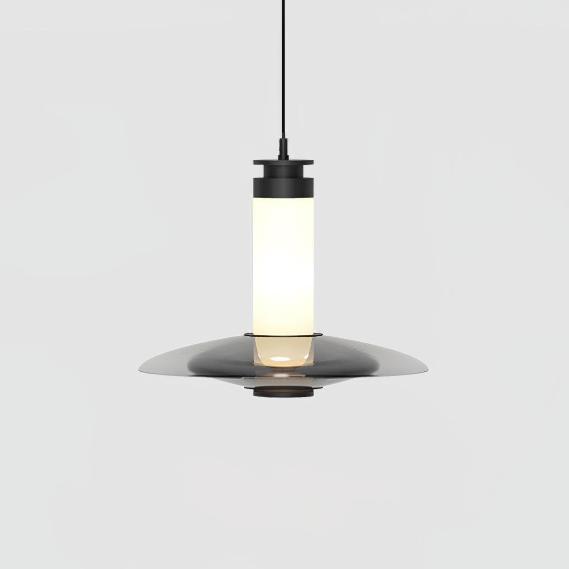 Borian Glass Futuristic Pendant Lamp-Neutral Decor