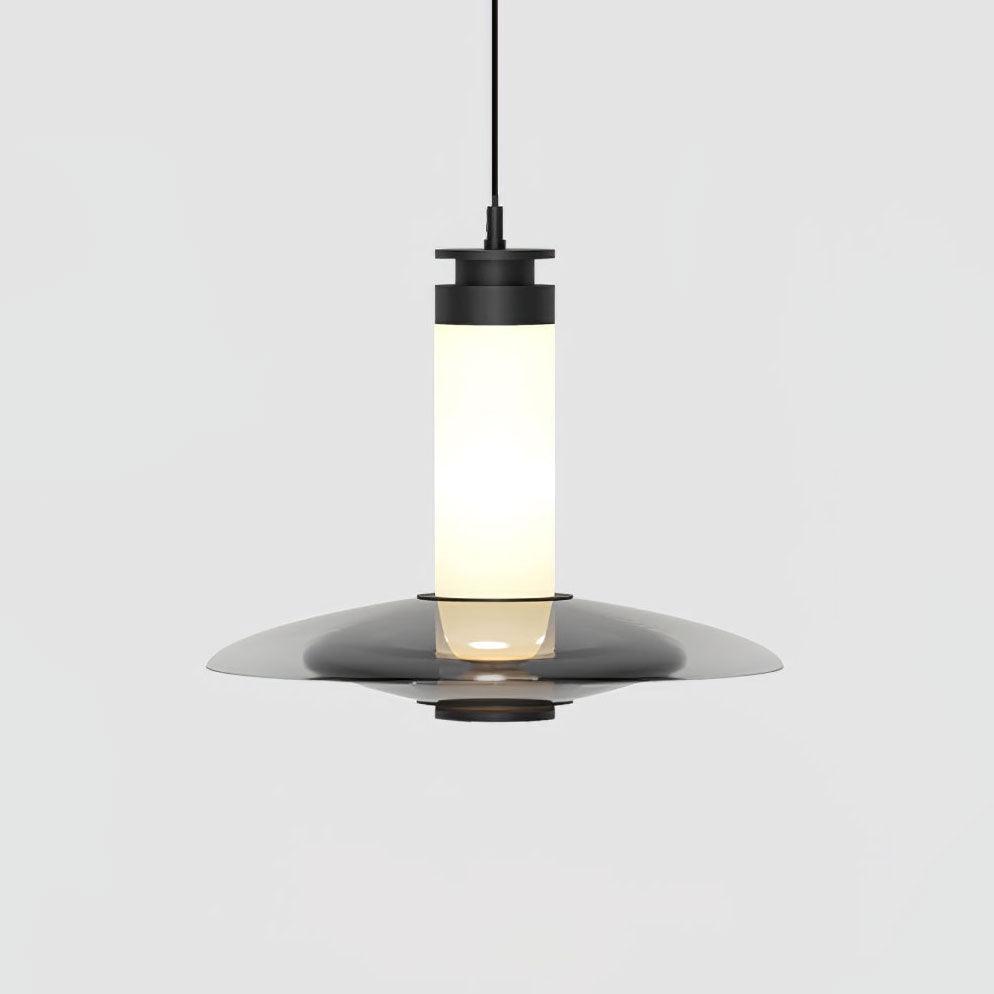 Borian Glass Futuristic Pendant Lamp-Neutral Decor