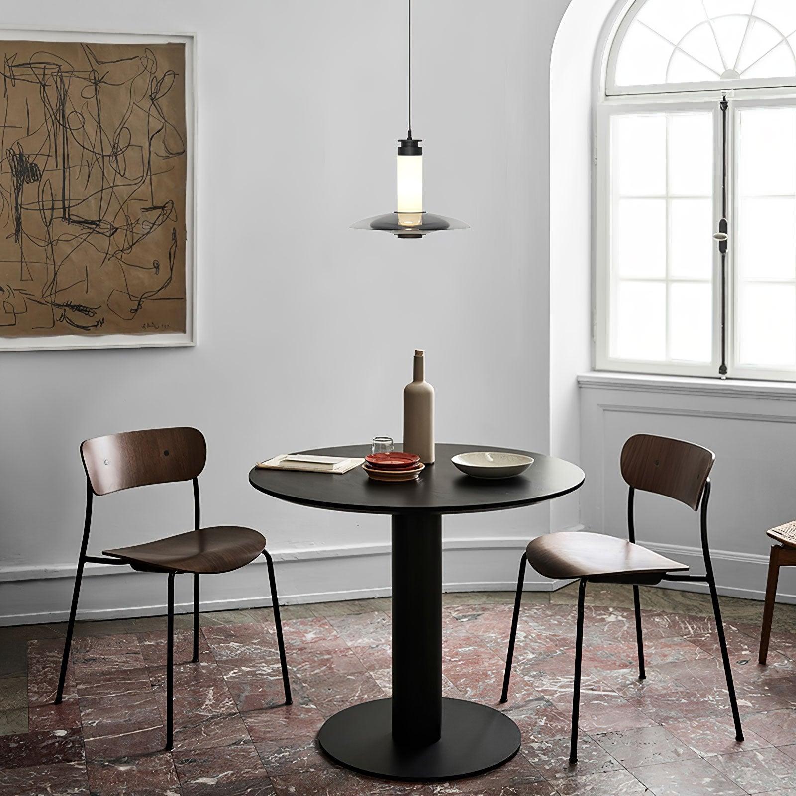 Borian Glass Futuristic Pendant Lamp-Neutral Decor