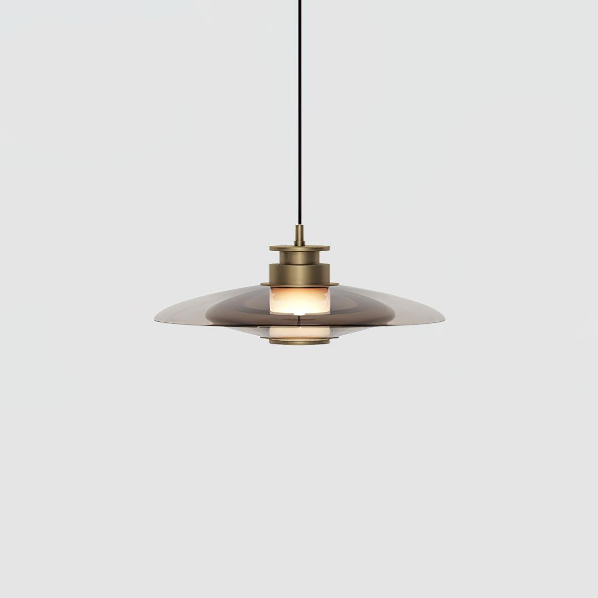Borian Glass Futuristic Pendant Lamp-Neutral Decor