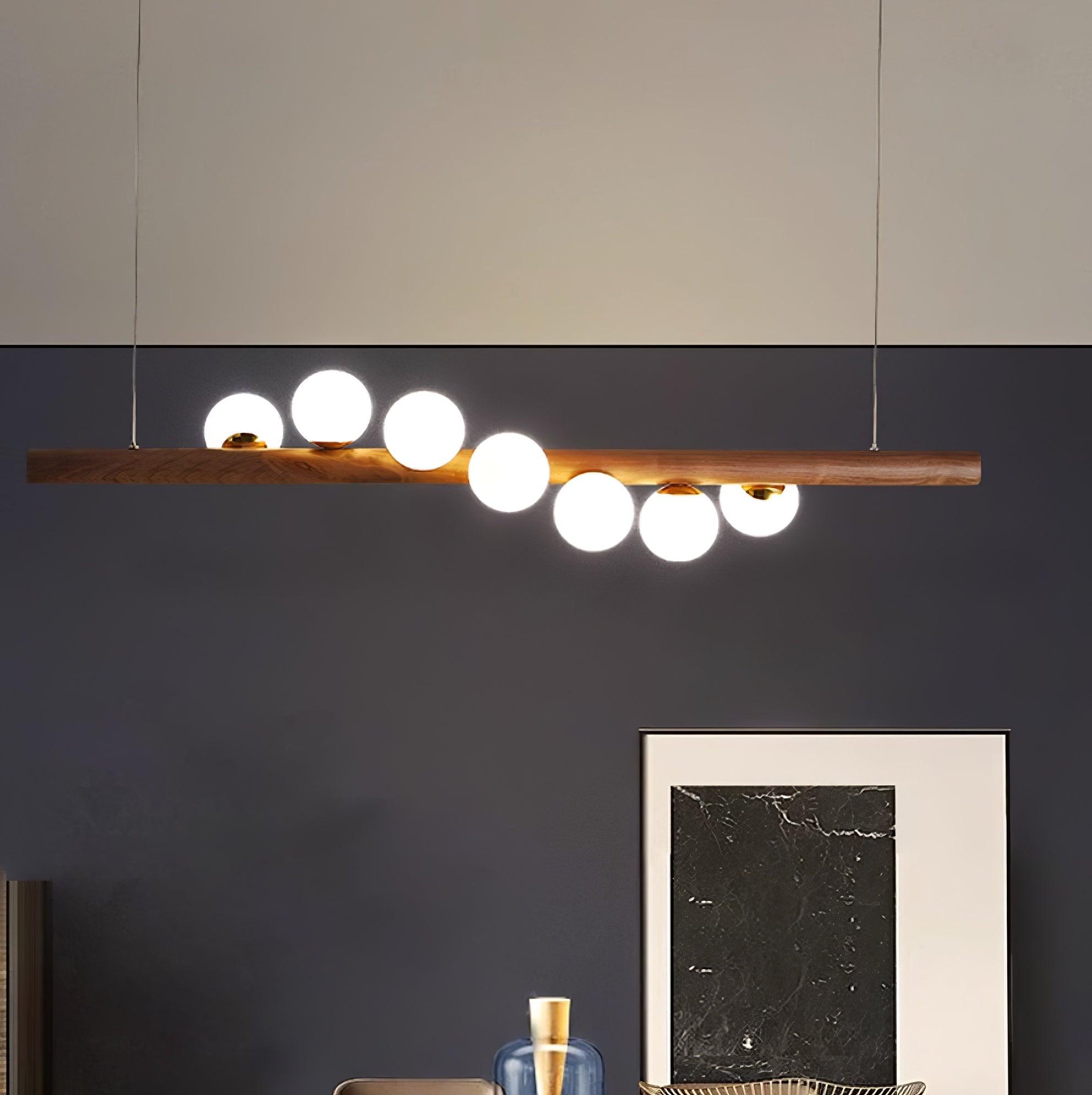 Arox Scandinavian Wooden Pendant Lamp-Neutral Decor