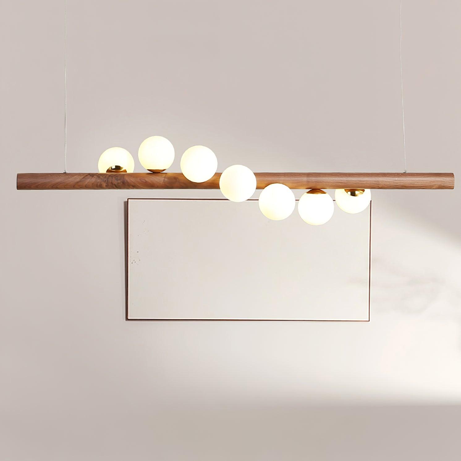 Arox Scandinavian Wooden Pendant Lamp-Neutral Decor