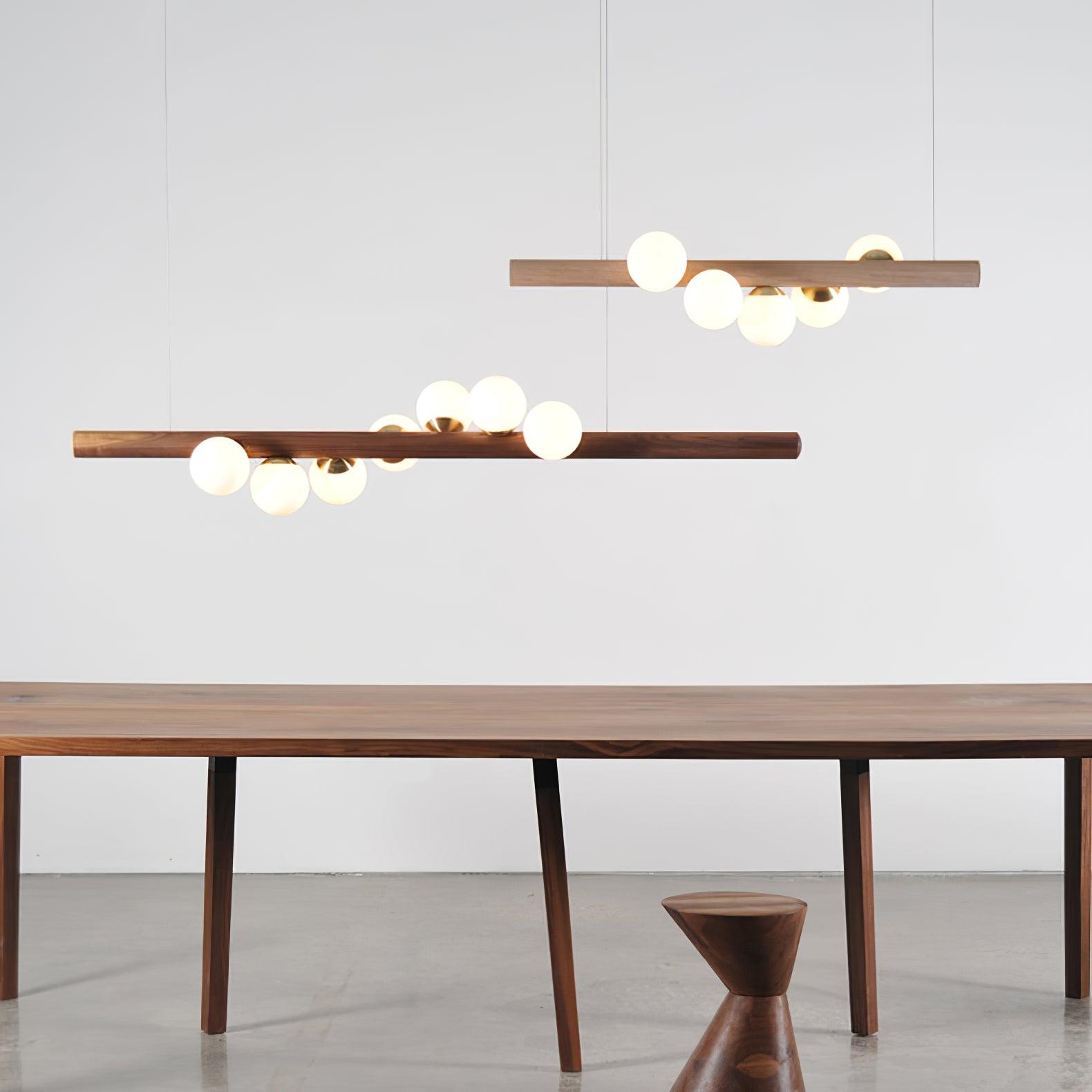 Arox Scandinavian Wooden Pendant Lamp-Neutral Decor
