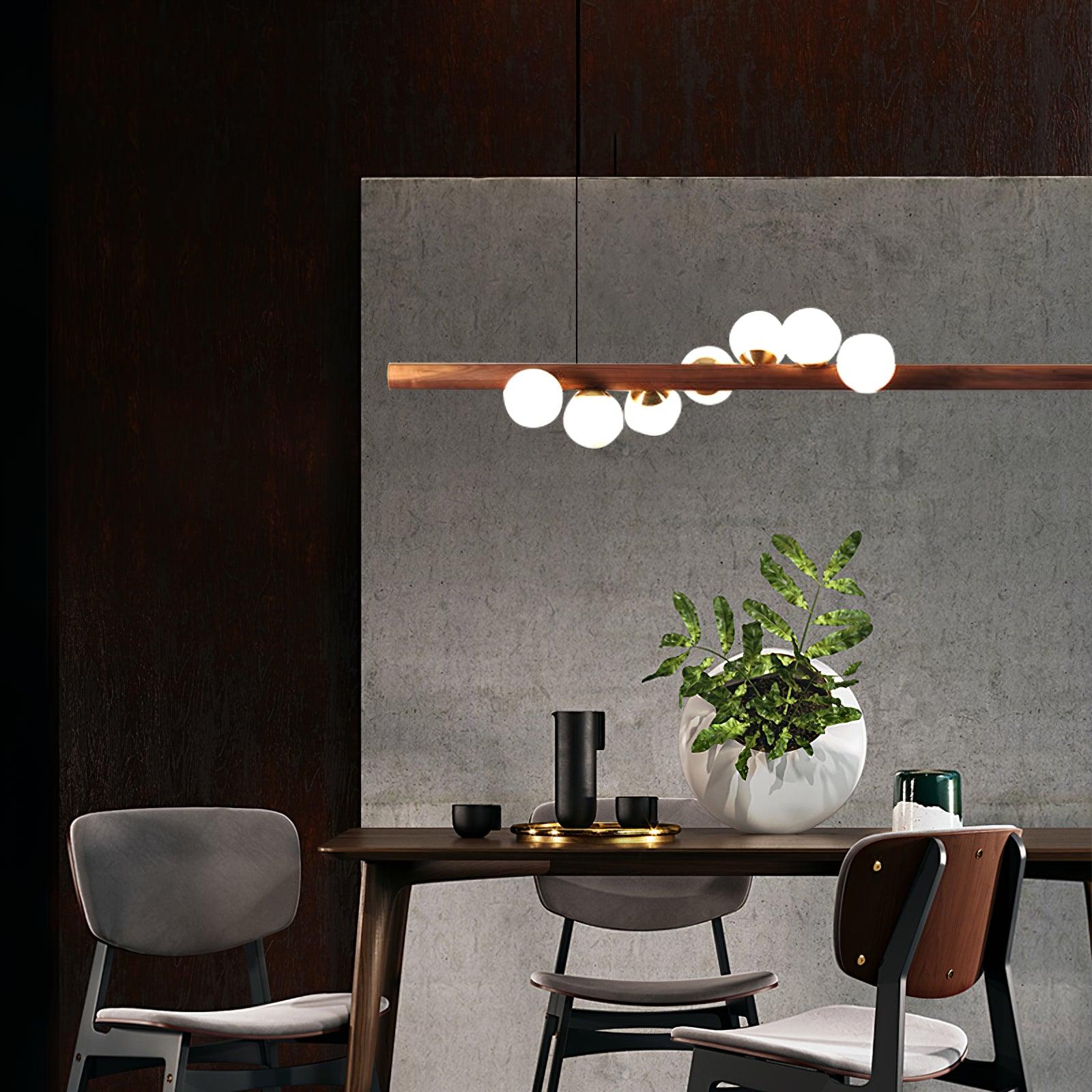 Arox Scandinavian Wooden Pendant Lamp-Neutral Decor