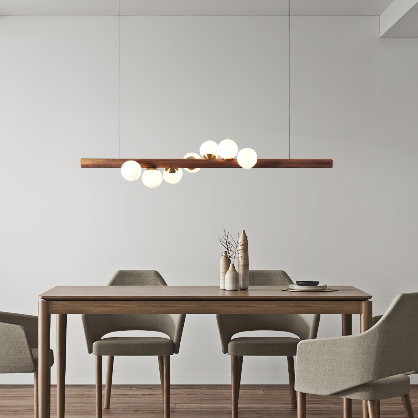 Arox Scandinavian Wooden Pendant Lamp-Neutral Decor