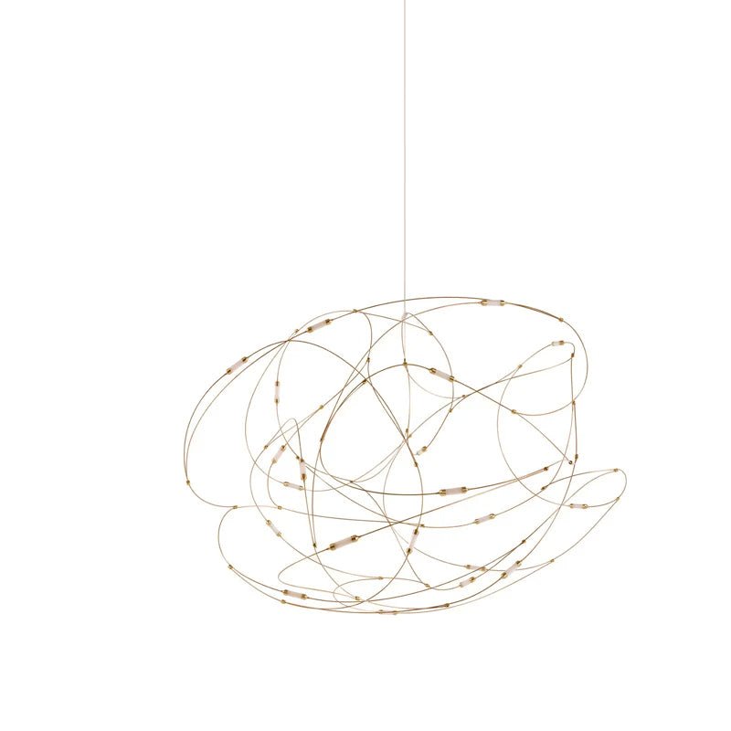Celes Steel Minimalistic Pendant Light-Neutral Decor