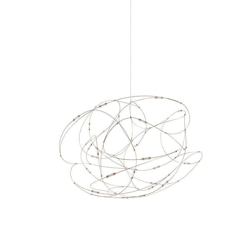 Celes Steel Minimalistic Pendant Light-Neutral Decor