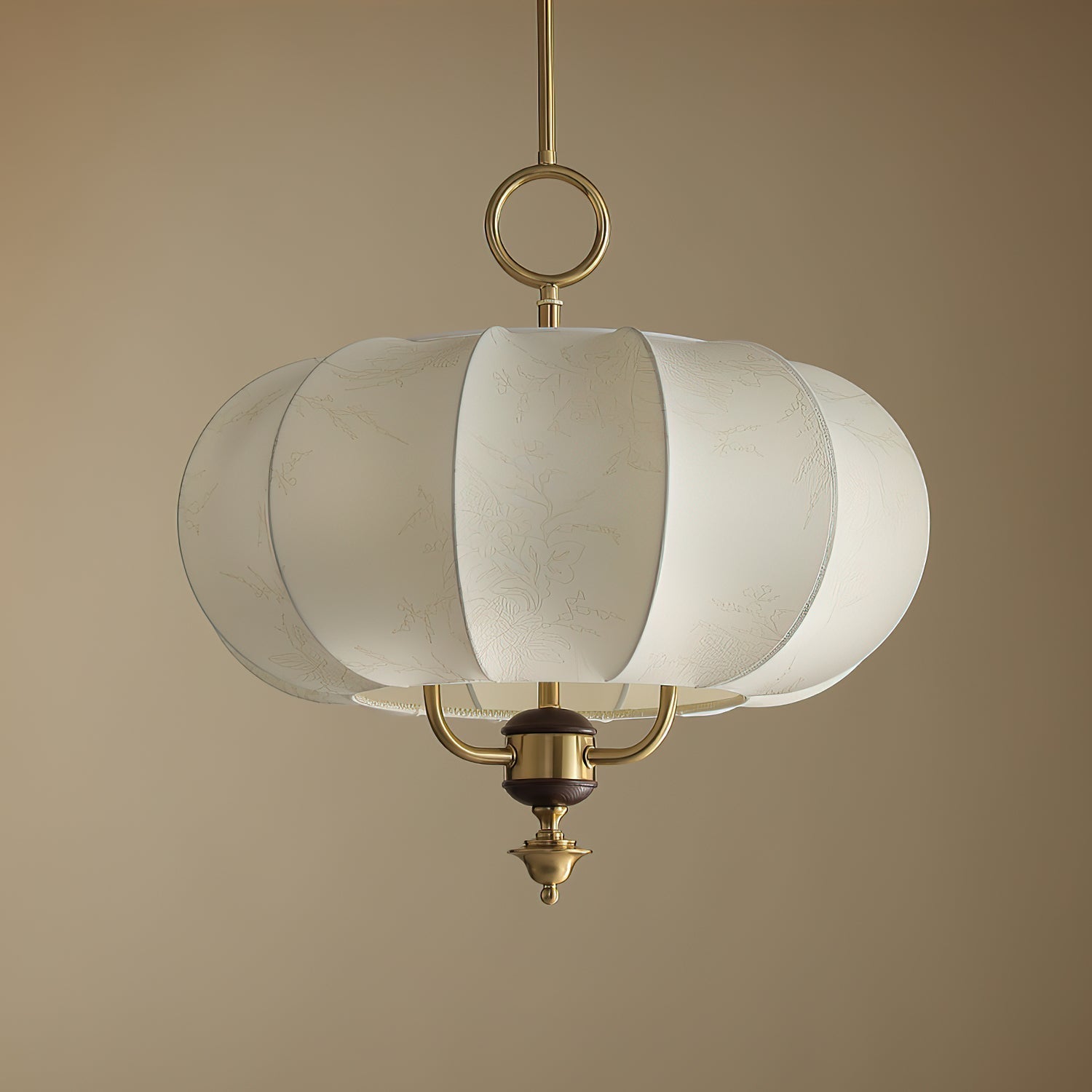 Faltix Lantern Pendant Light-Neutral Decor