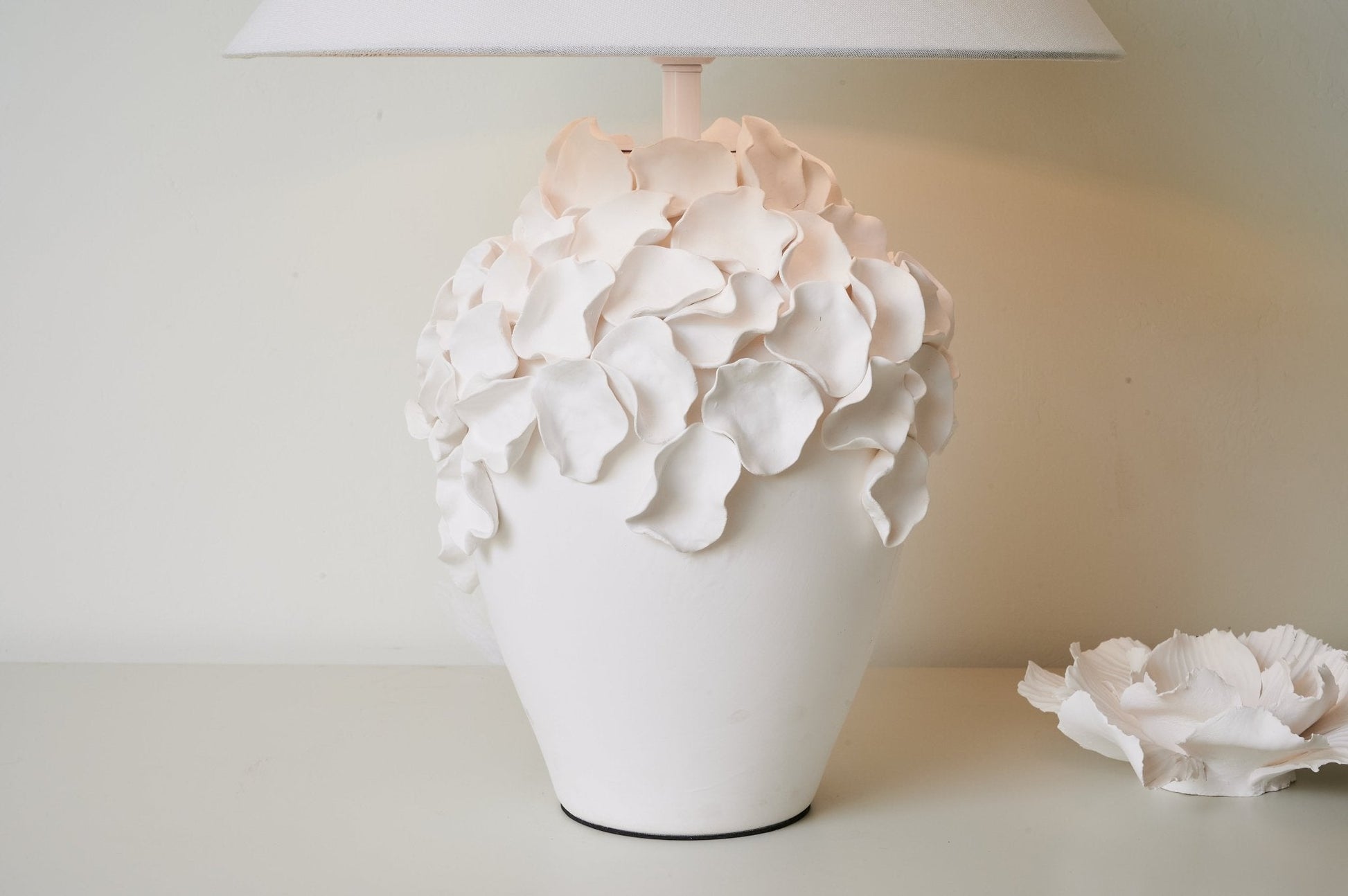 Eleanor Modern Ceramics Table Lamp-Neutral Decor
