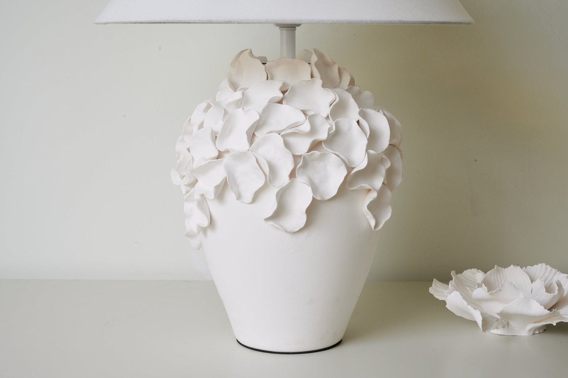 Eleanor Modern Ceramics Table Lamp-Neutral Decor