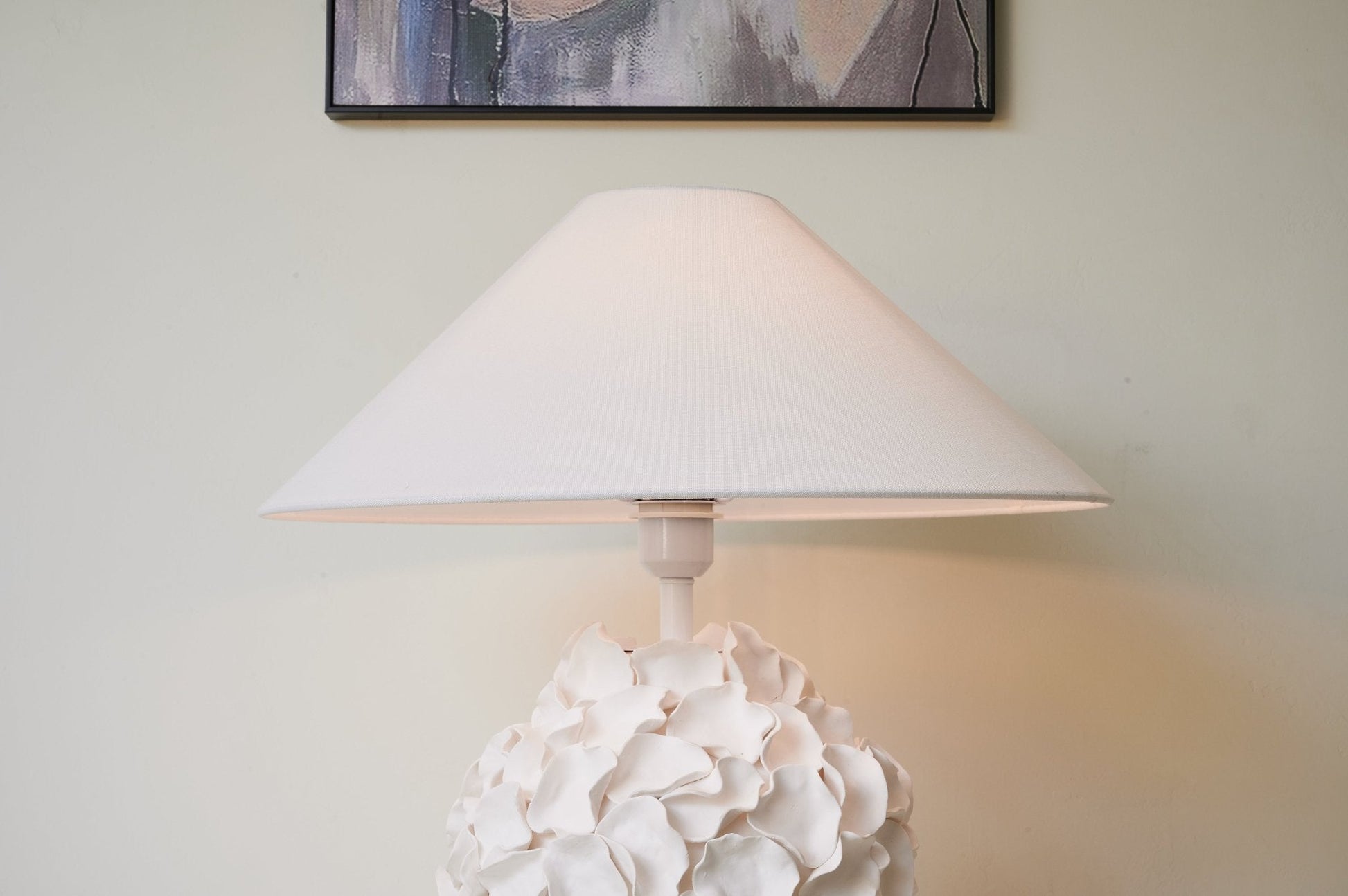 Eleanor Modern Ceramics Table Lamp-Neutral Decor
