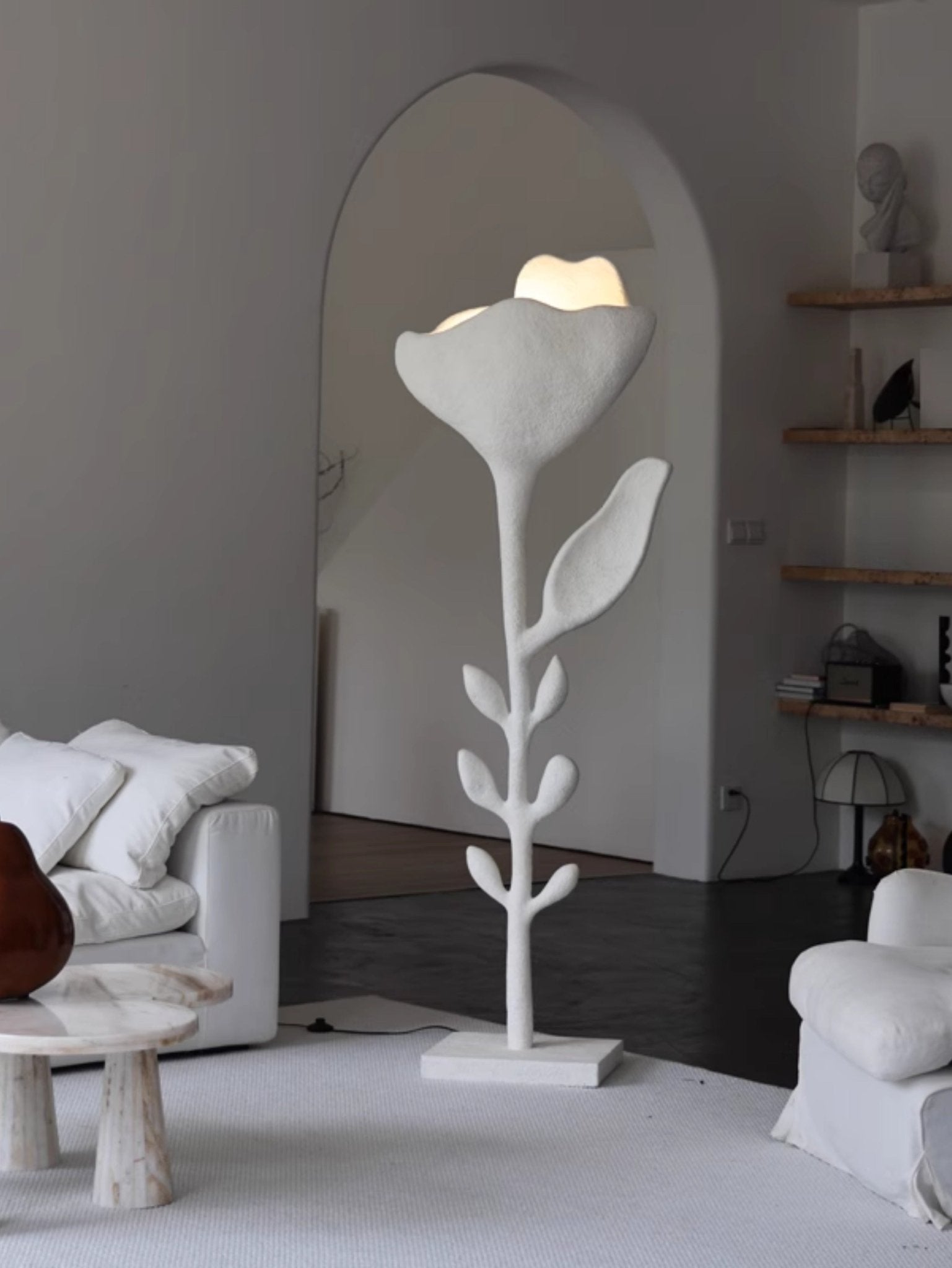 Esken Floor Lamp-Neutral Decor