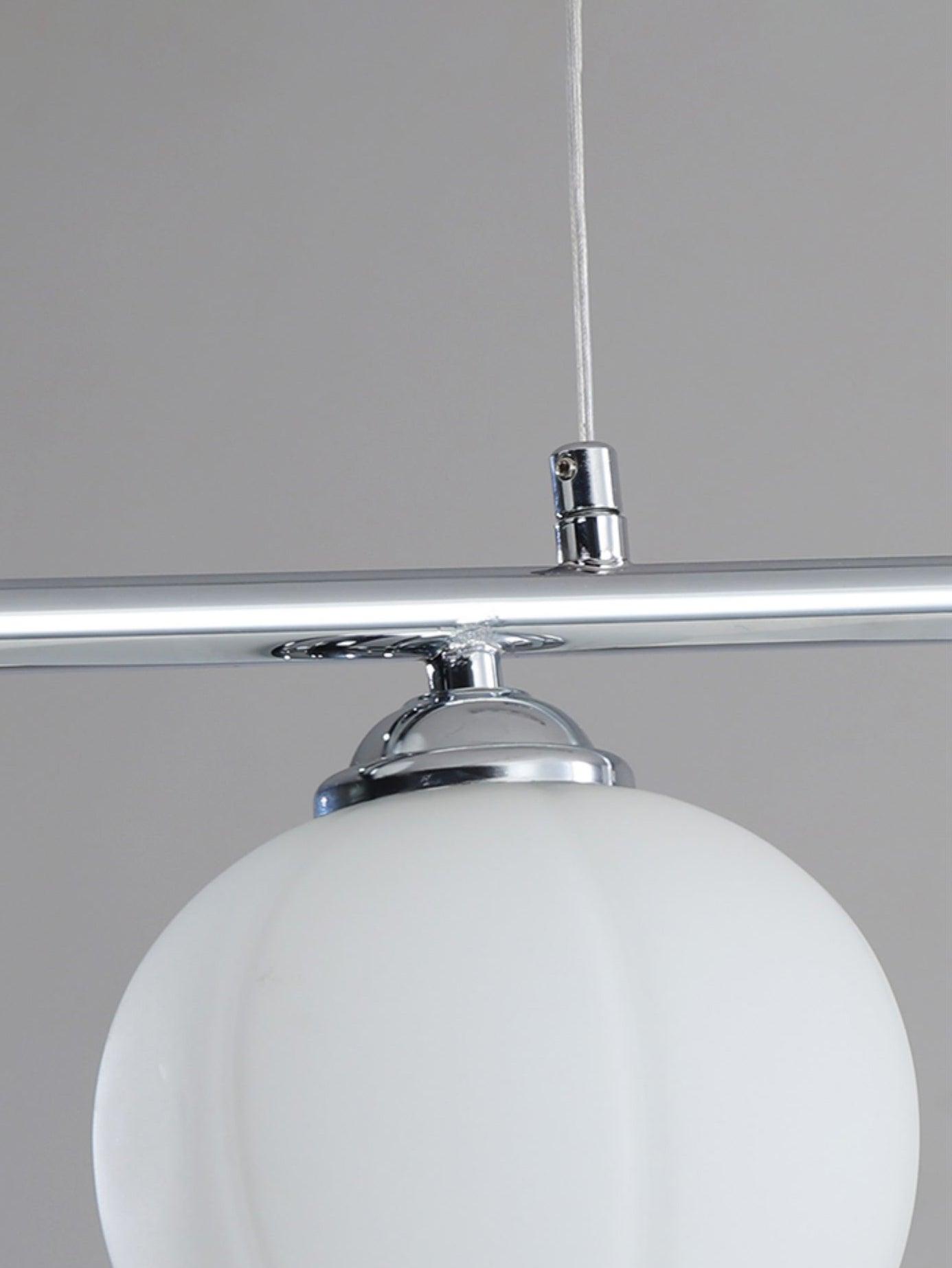 Evenara Modern Minimalist Floral Glass Pendant Lamp-Neutral Decor