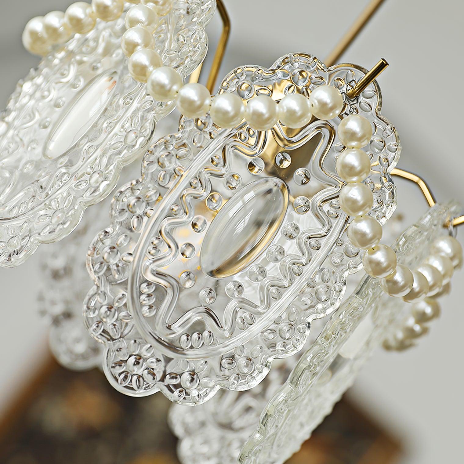 Sevely Glass Glam Pendant Lamp-Neutral Decor