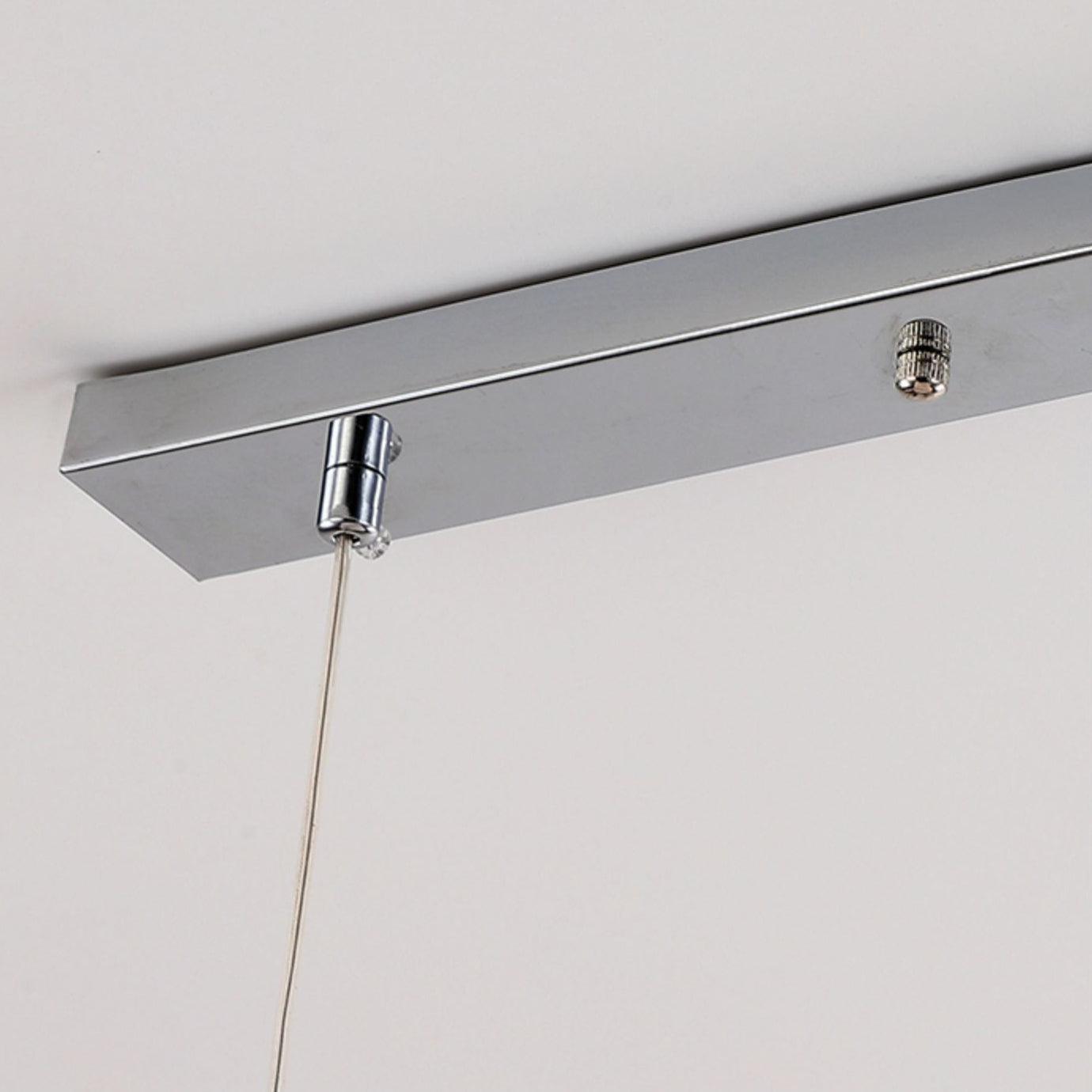 Evenara Modern Minimalist Floral Glass Pendant Lamp-Neutral Decor