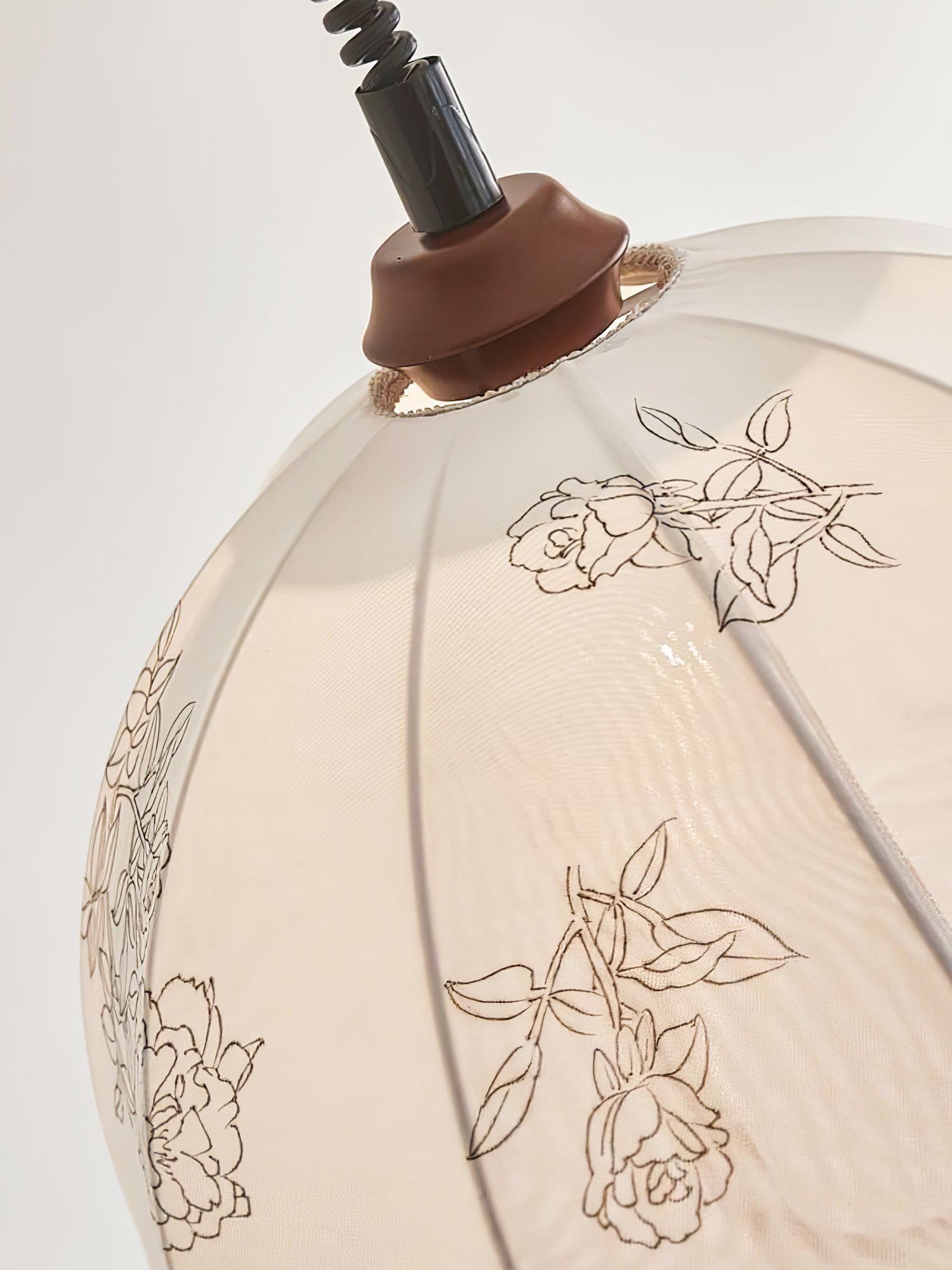 Kade Vintage Wood Pendant Light-Neutral Decor