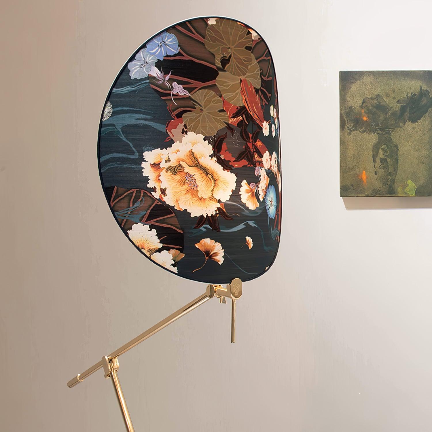 Unexin Brass Floor Lamp-Neutral Decor