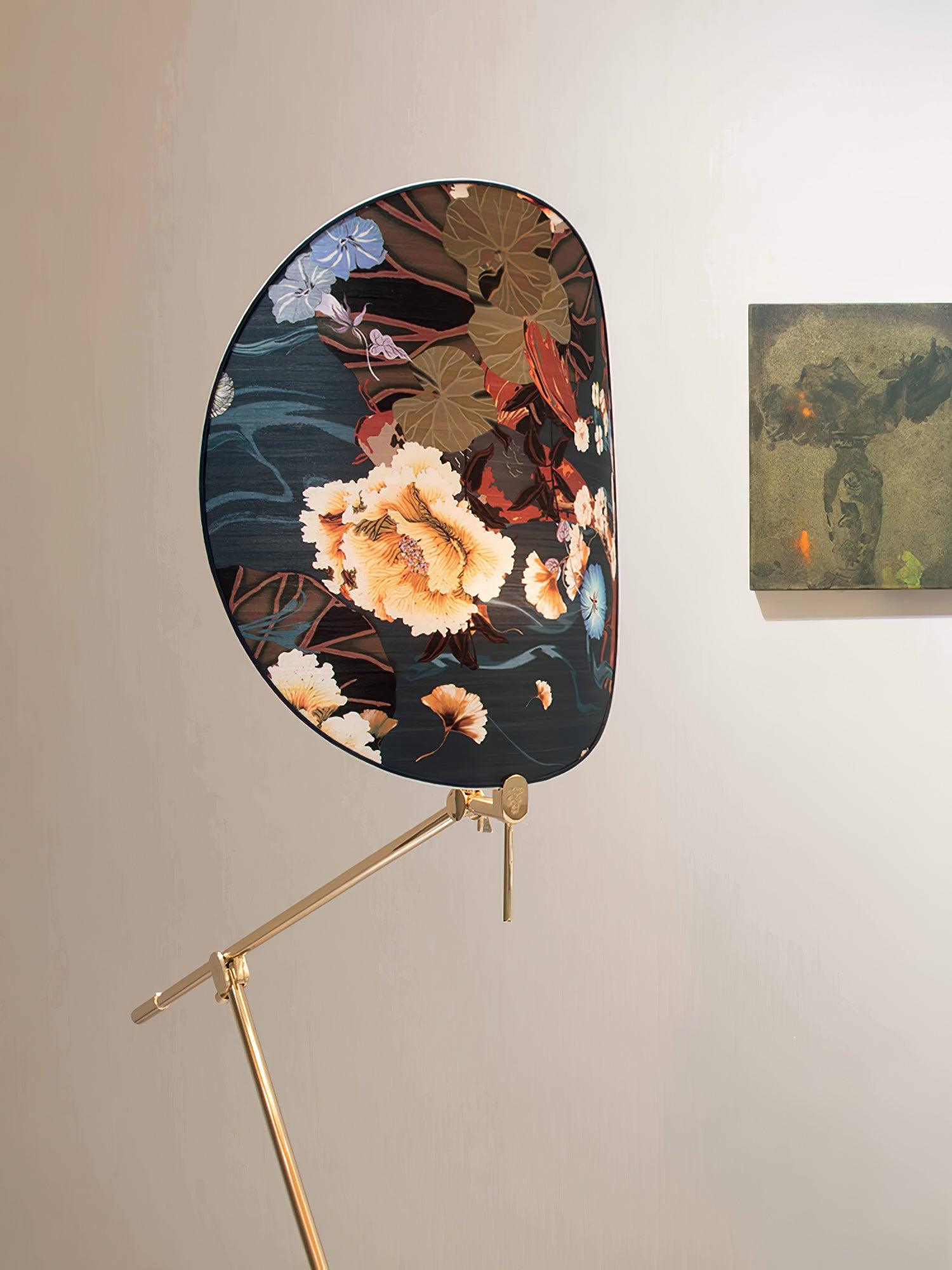 Unexin Brass Floor Lamp-Neutral Decor