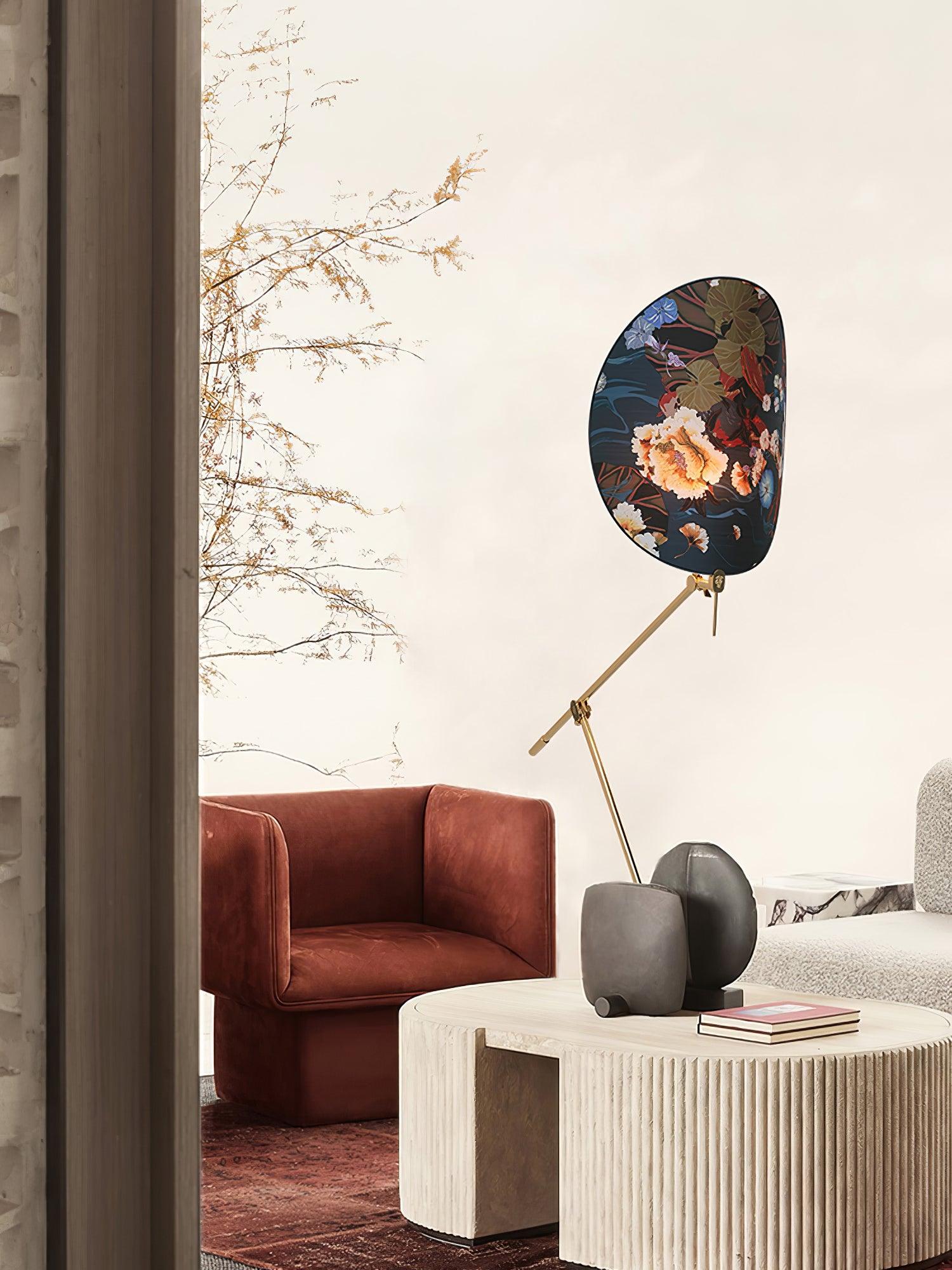 Unexin Brass Floor Lamp-Neutral Decor