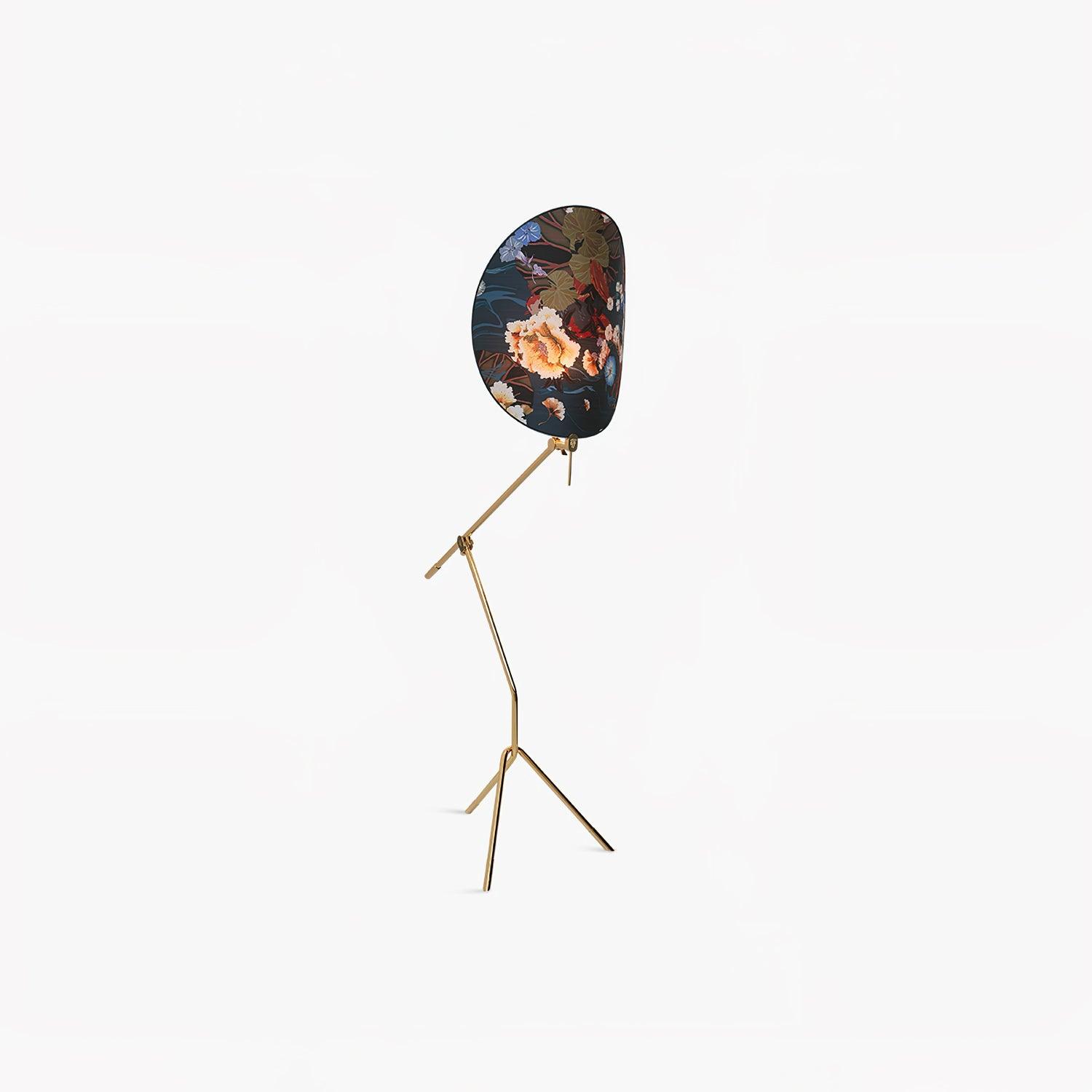 Unexin Brass Floor Lamp-Neutral Decor