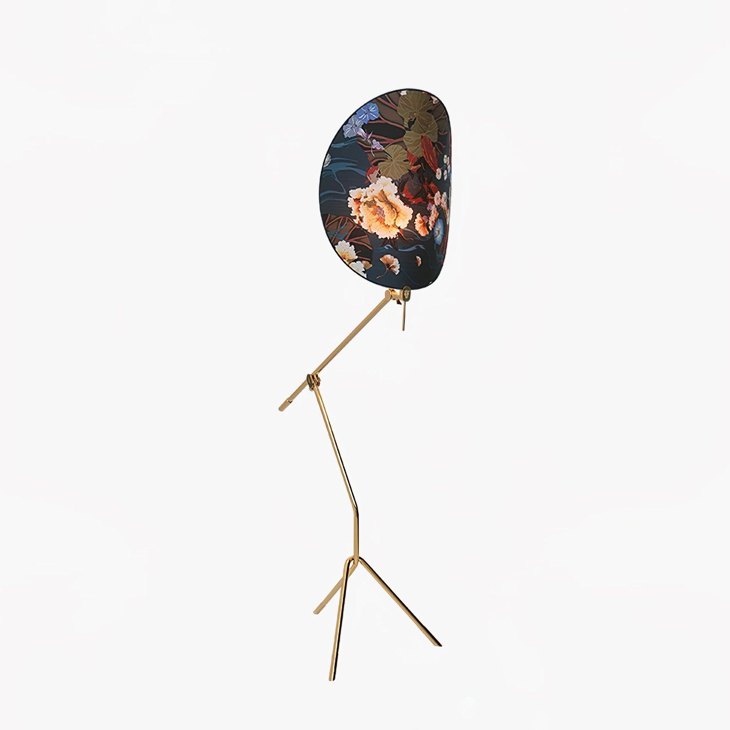 Unexin Brass Floor Lamp-Neutral Decor