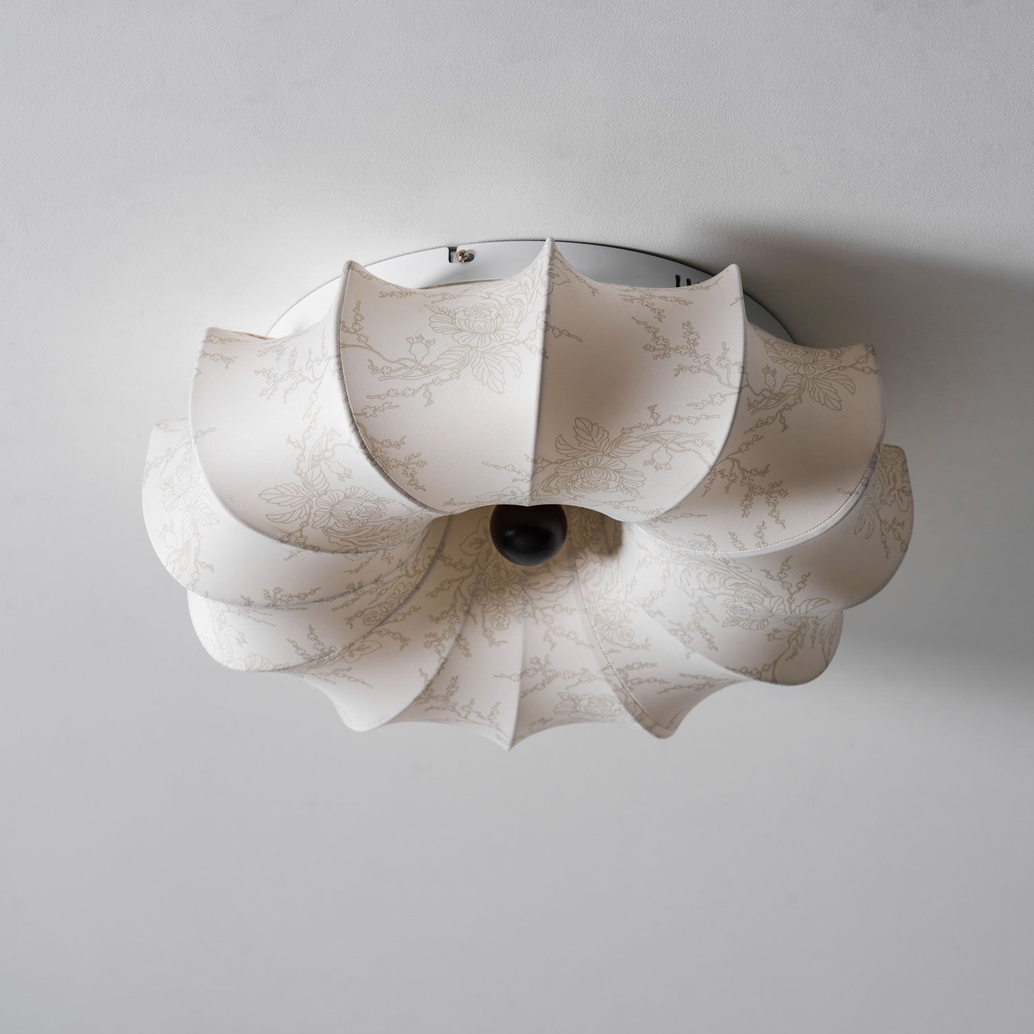 Vivaria Premium Nordic Art Wood Fabric Ceiling Light-Neutral Decor