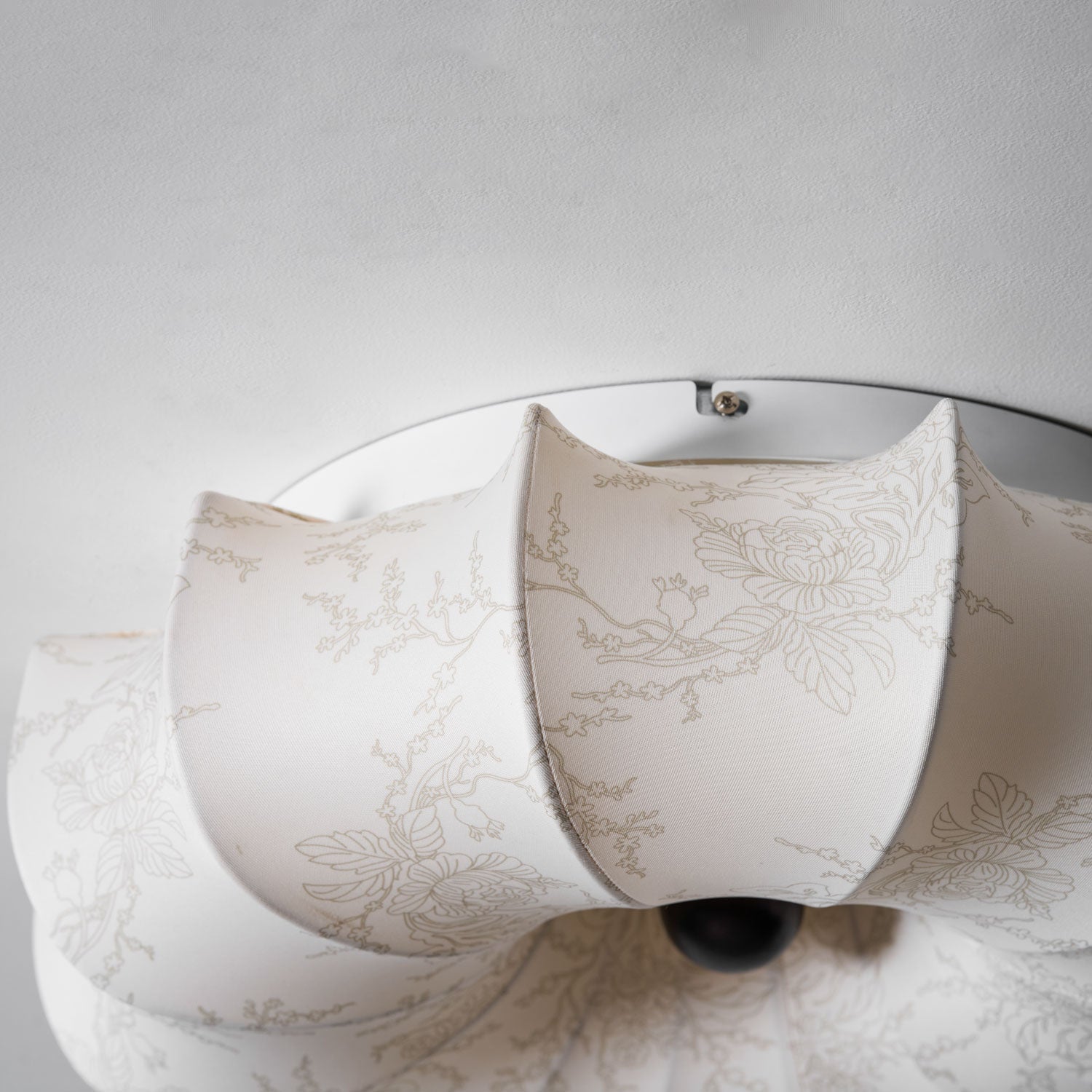 Vivaria Premium Nordic Art Wood Fabric Ceiling Light-Neutral Decor