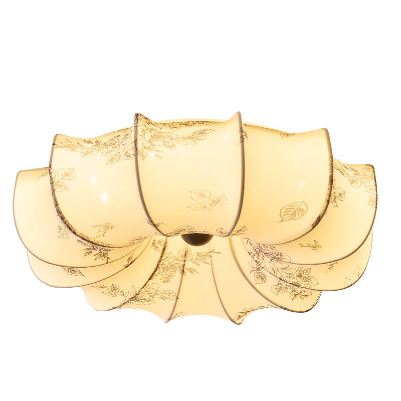 Vivaria Premium Nordic Art Wood Fabric Ceiling Light-Neutral Decor