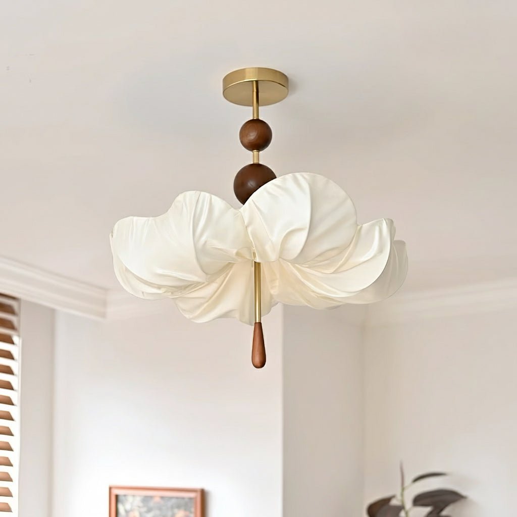 Noxlen Fabeic Ceiling Light-Neutral Decor