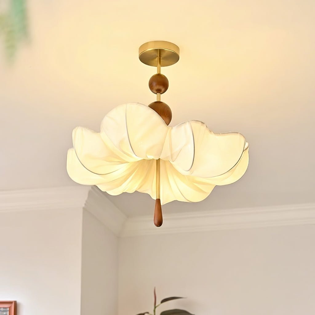 Noxlen Fabeic Ceiling Light-Neutral Decor
