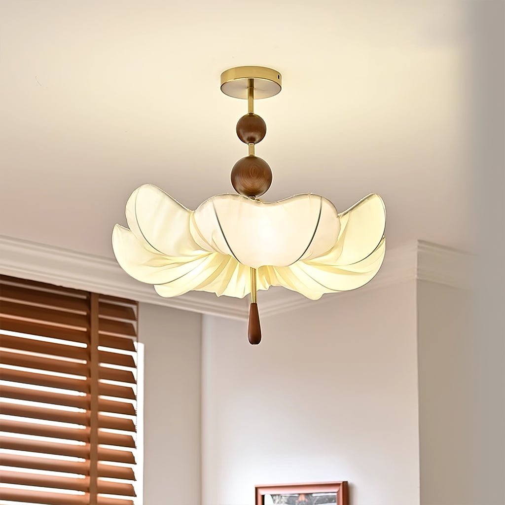 Noxlen Fabeic Ceiling Light-Neutral Decor