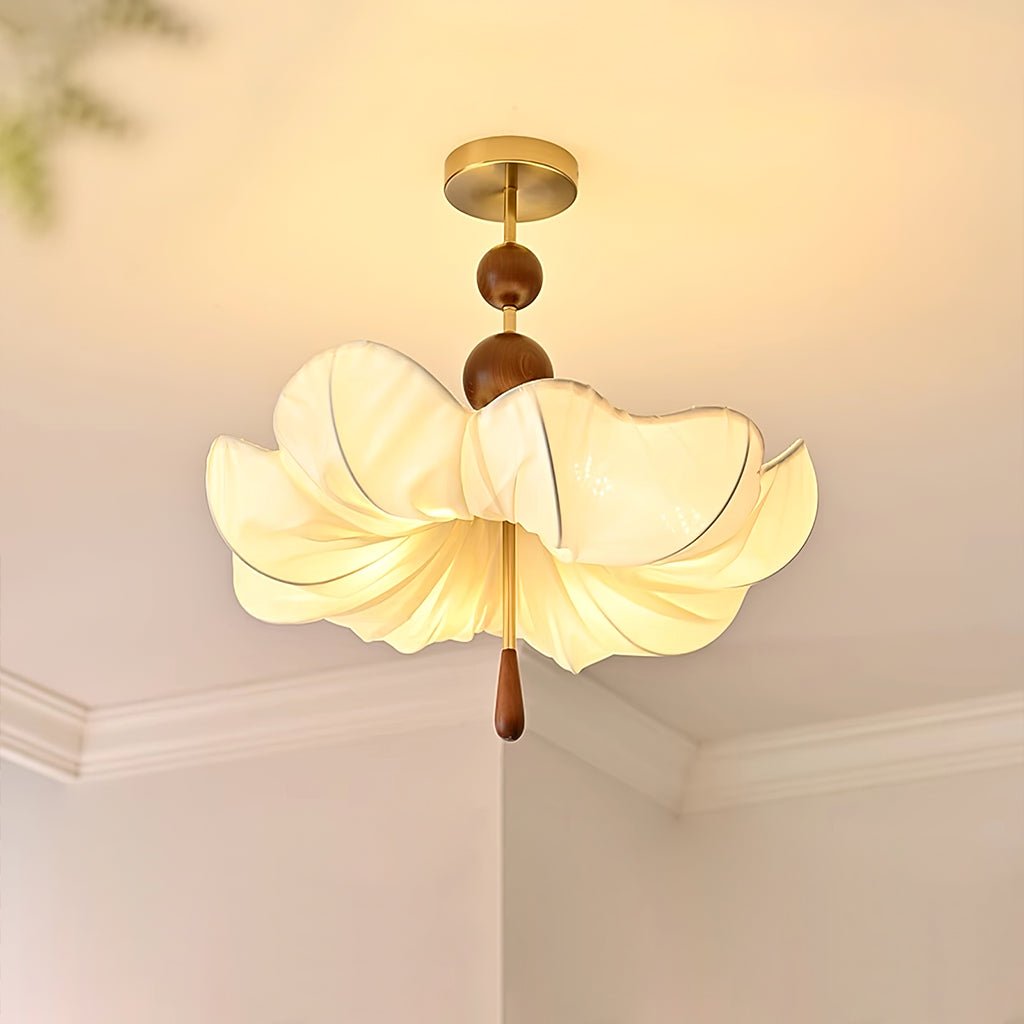 Noxlen Fabeic Ceiling Light-Neutral Decor