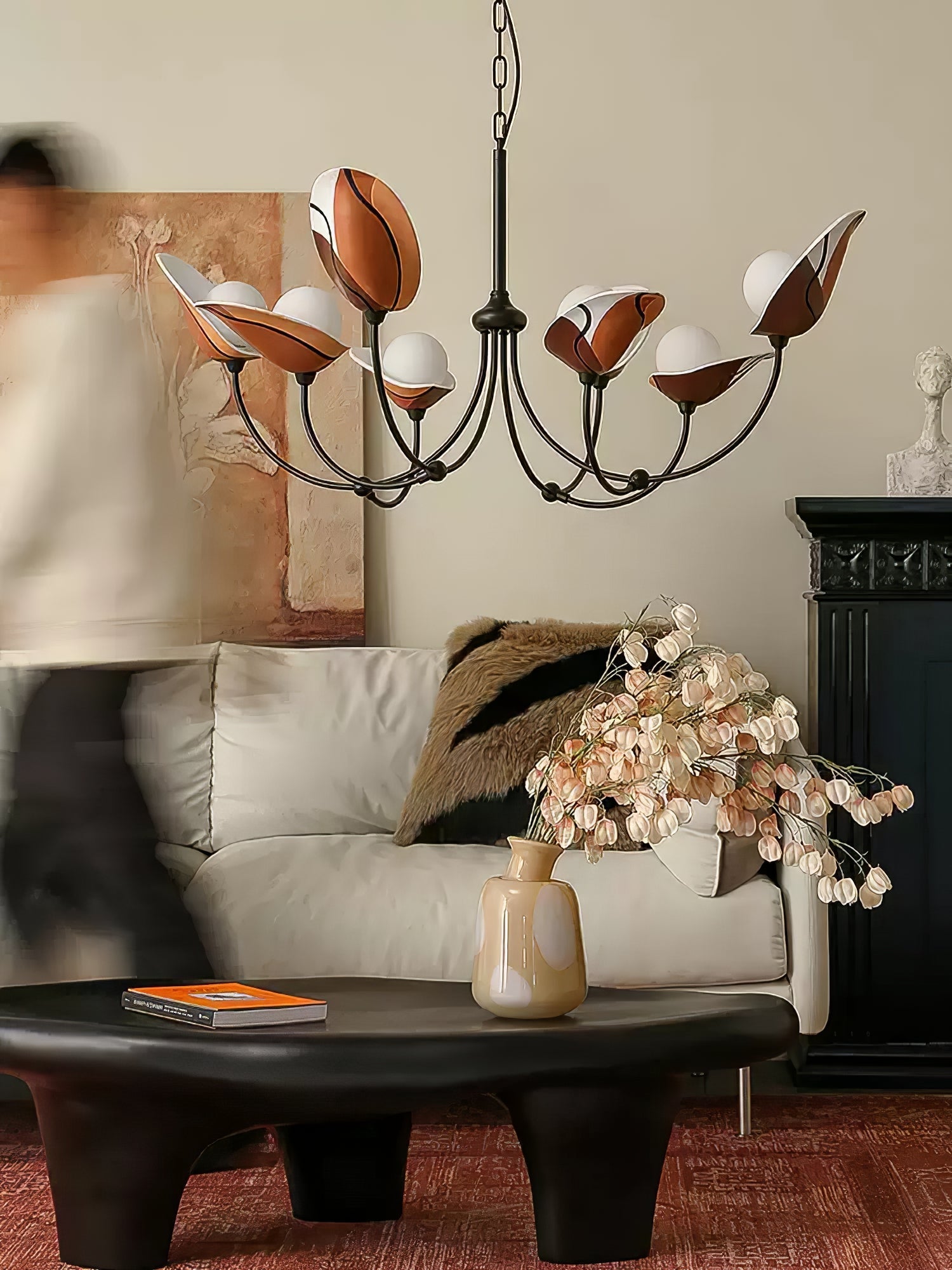 Gavin Vintage Chandelier-Neutral Decor