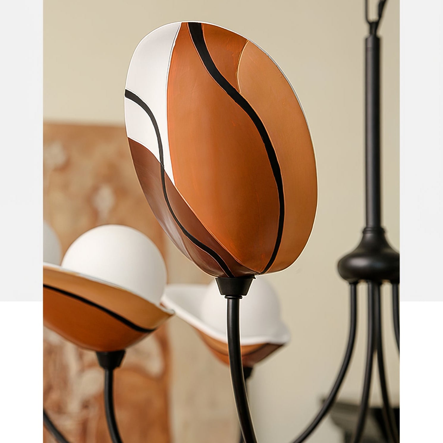 Gavin Vintage Chandelier-Neutral Decor