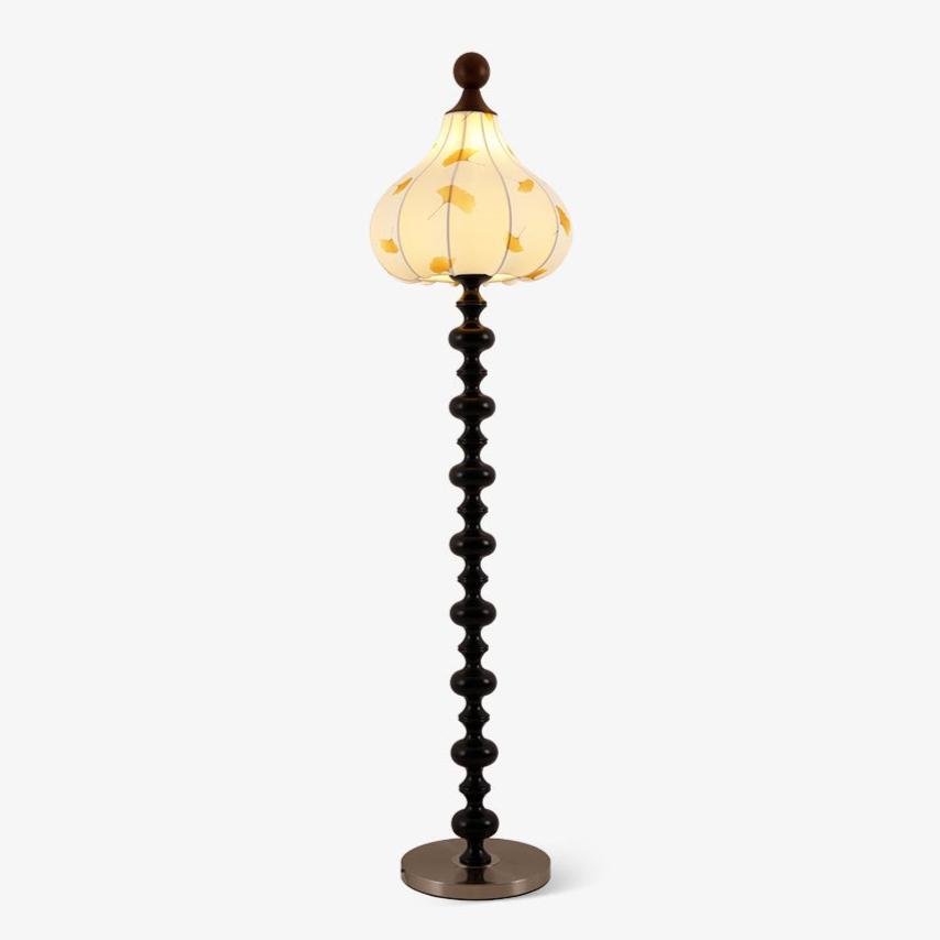 Gagell Wood Fabric Elegant Floor Lamp-Neutral Decor