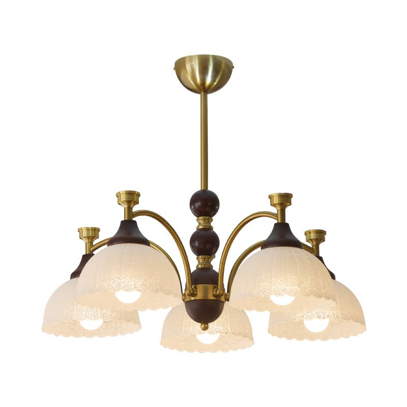 Vosolir Traditional Elegance Wood Chandelier-Neutral Decor