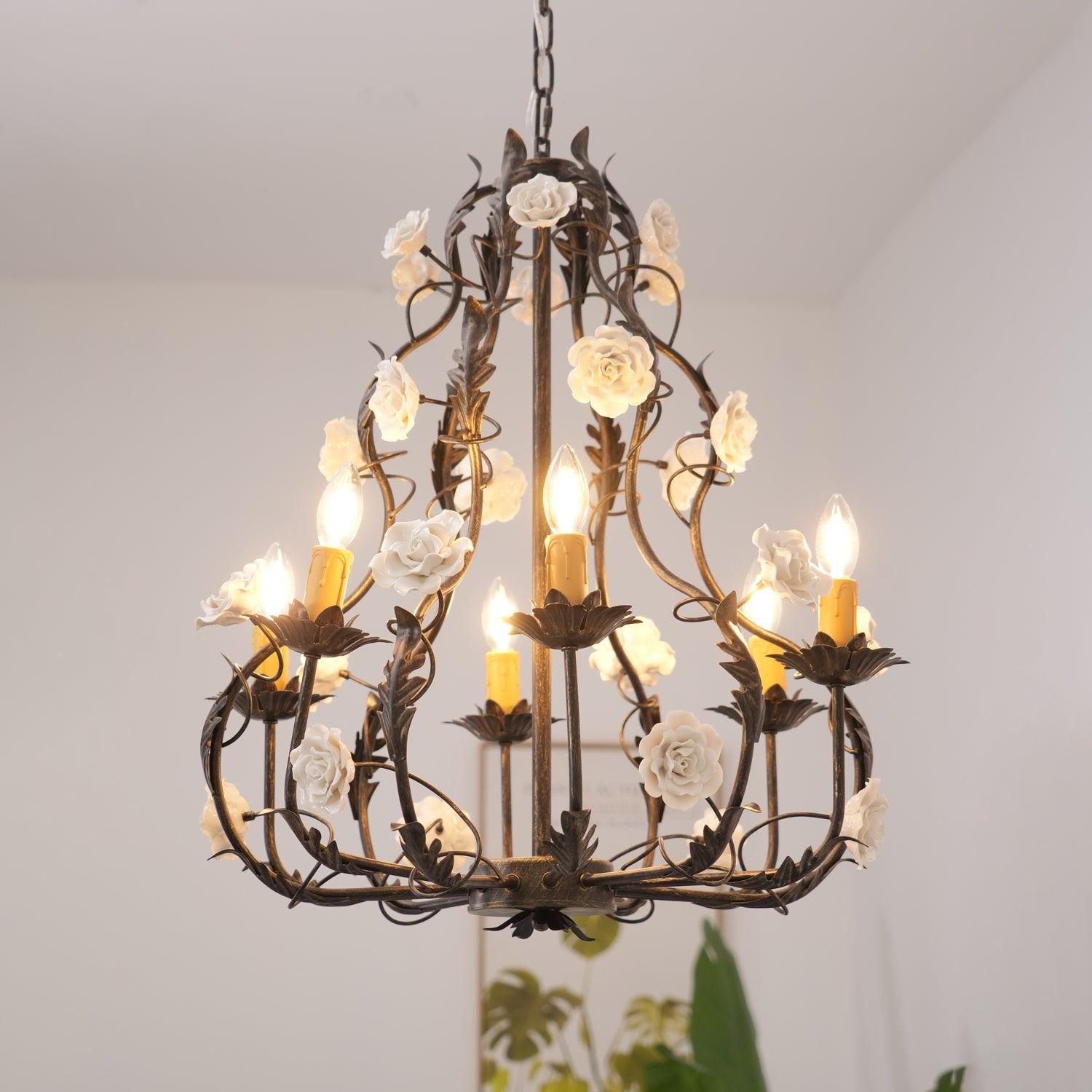 Judy Luxury Chandelier-Neutral Decor